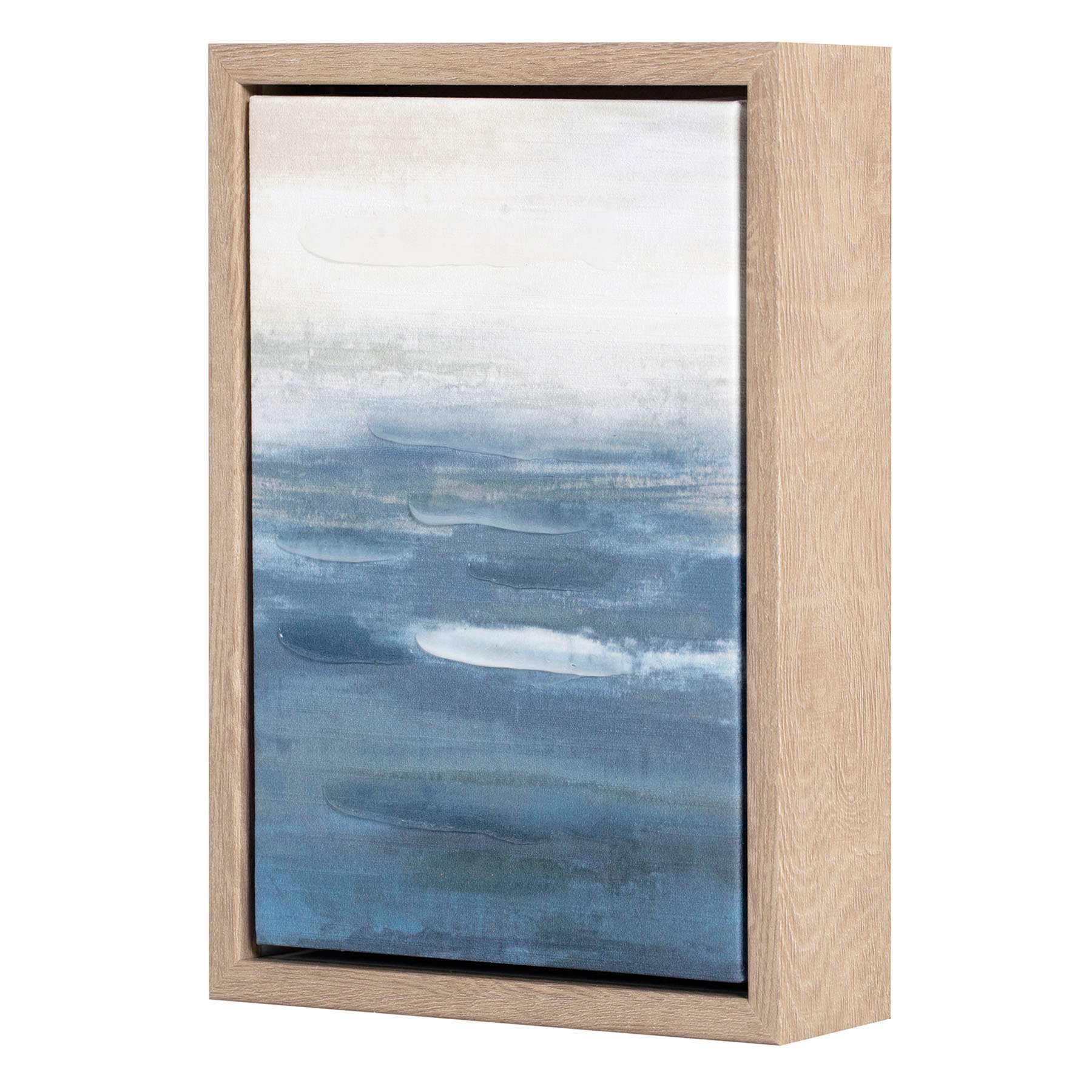 Ty Pennington Blue Framed Canvas, 6x8