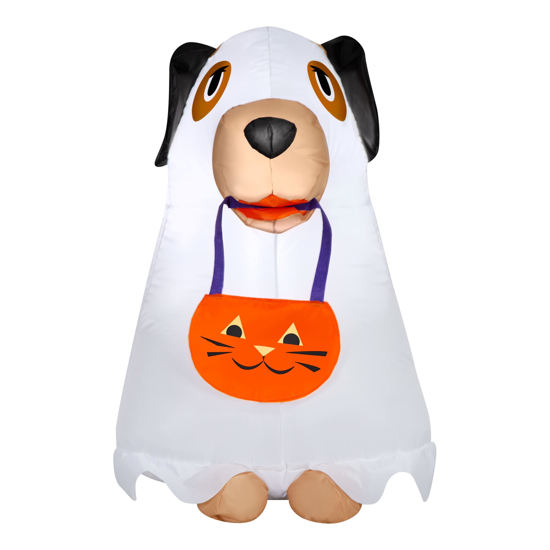Ghost Dog Halloween Inflatable, 3'