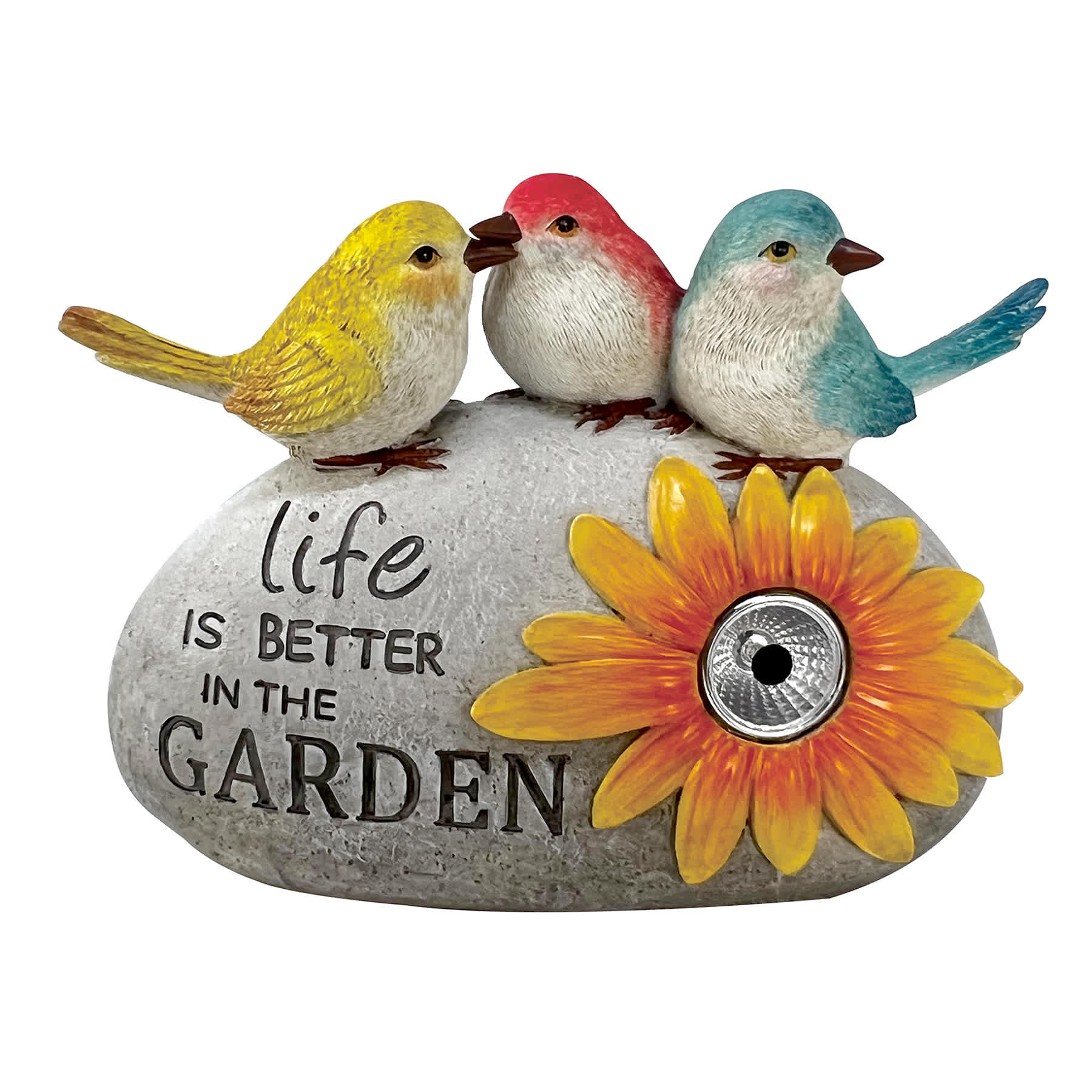 Life Is Better In The Garden Outdoor Garden Statue, 10"