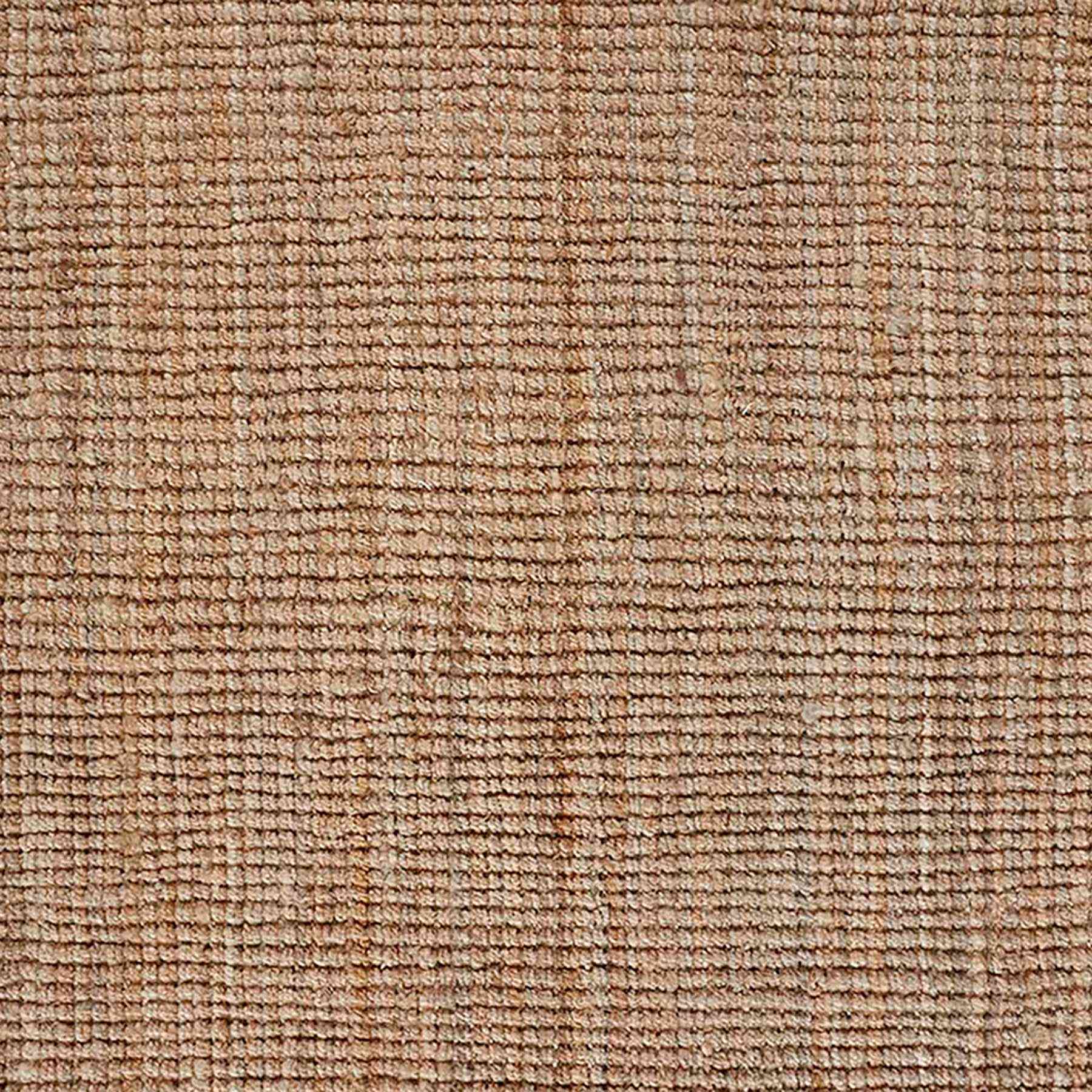 (B181) Jute Boucle Woven Area Rug, 7x9