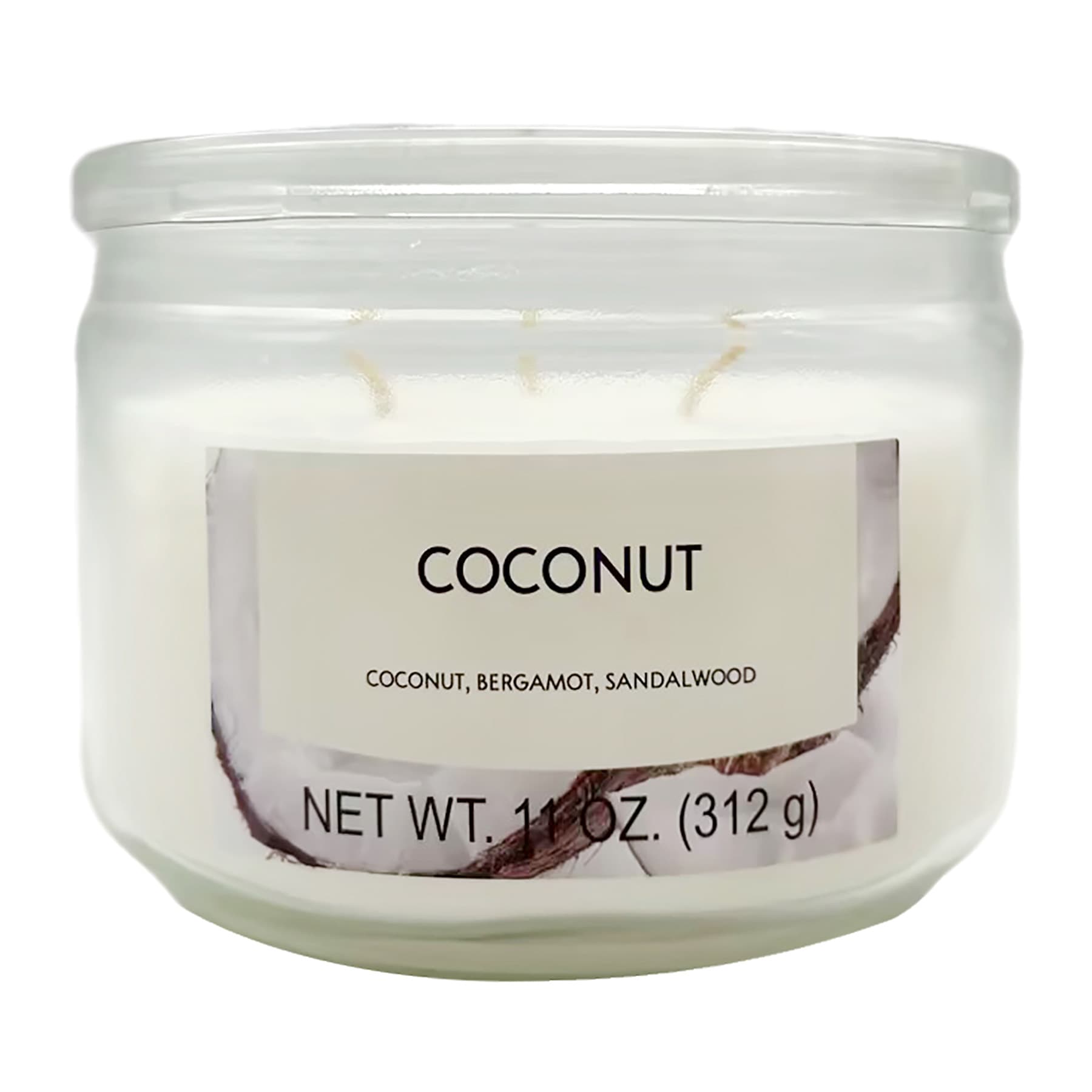Coconut Scented Jar Candle, 11oz