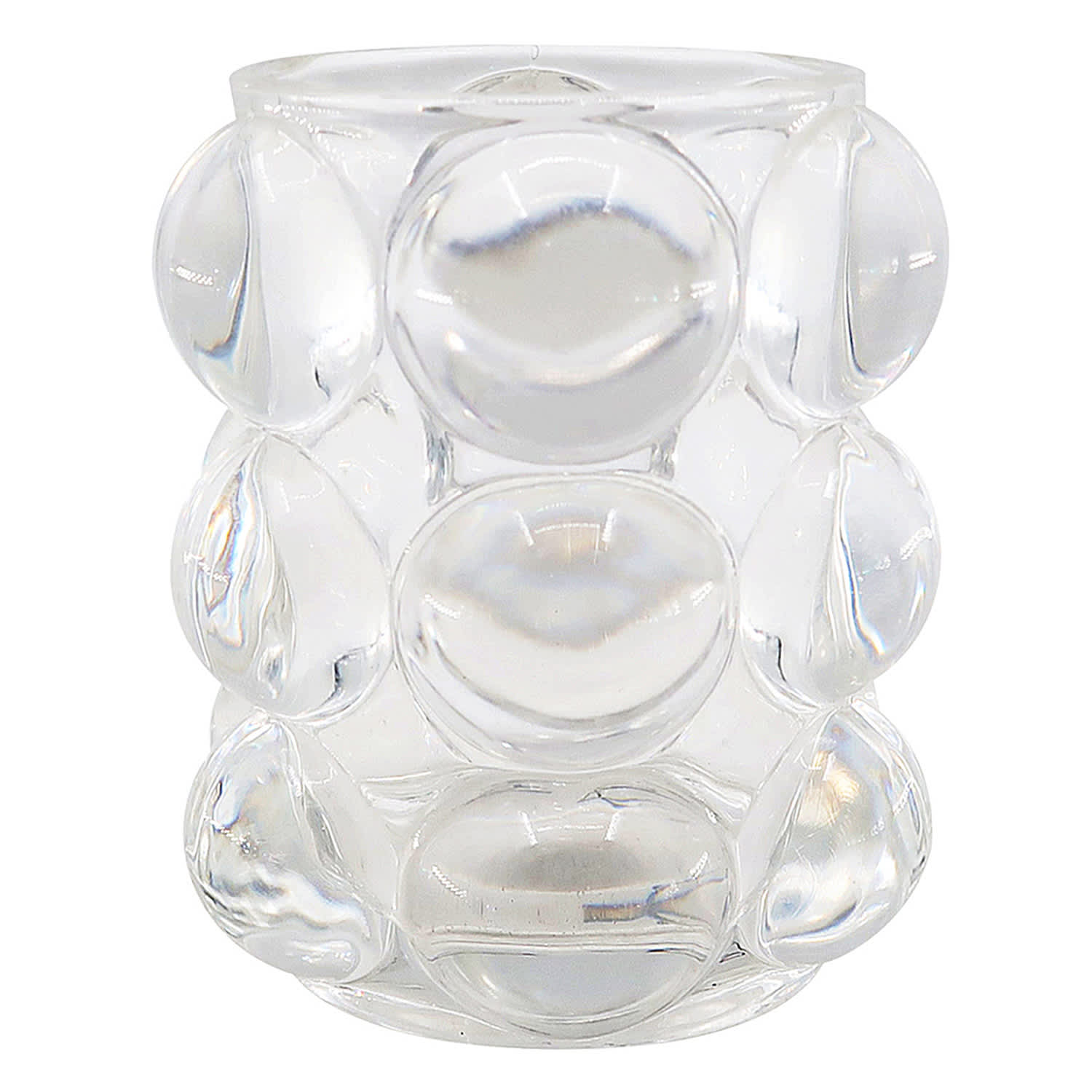 Clear Glass Votive Candle Holder, 3x4