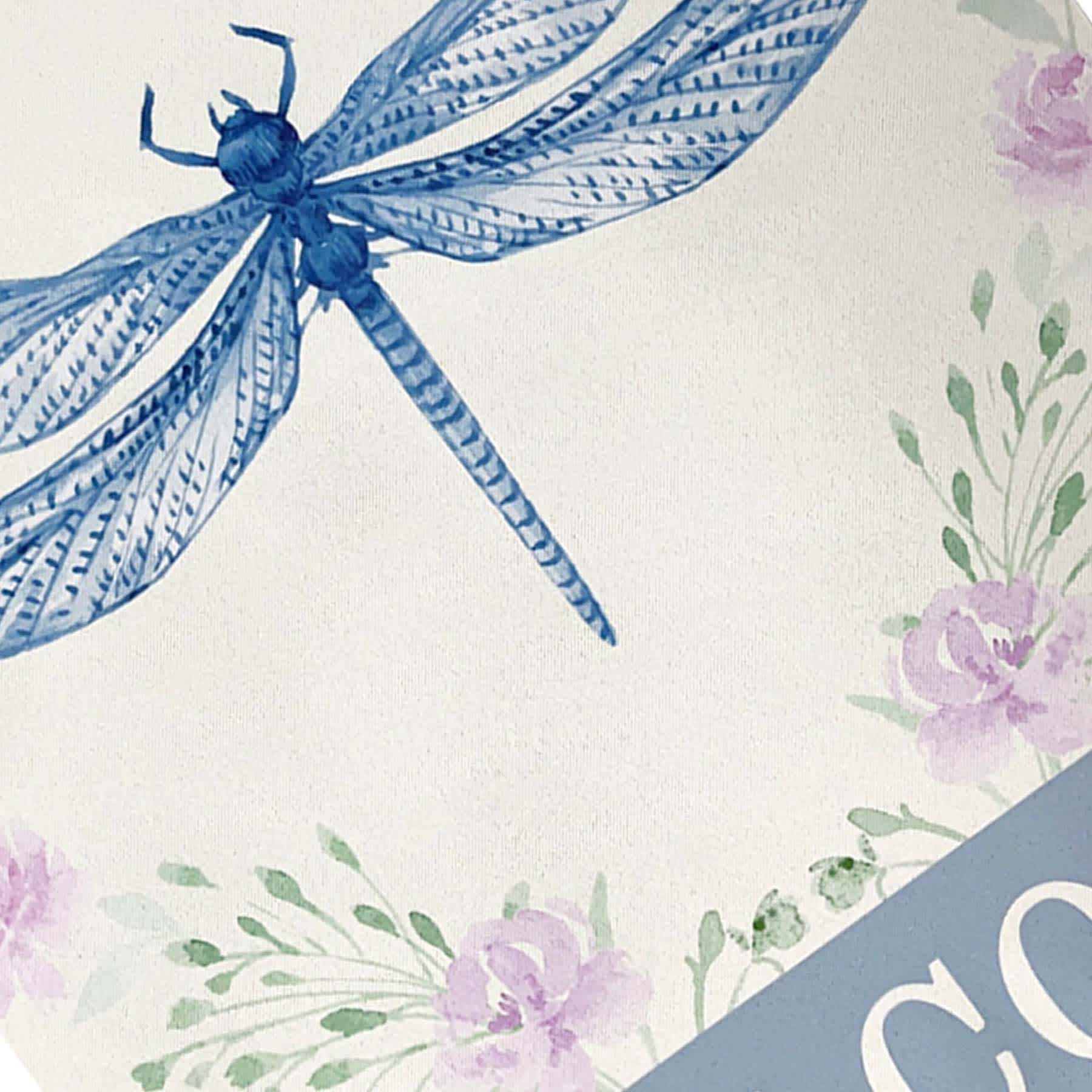 Providence Dragonfly Welcome Garden Flag, 18"