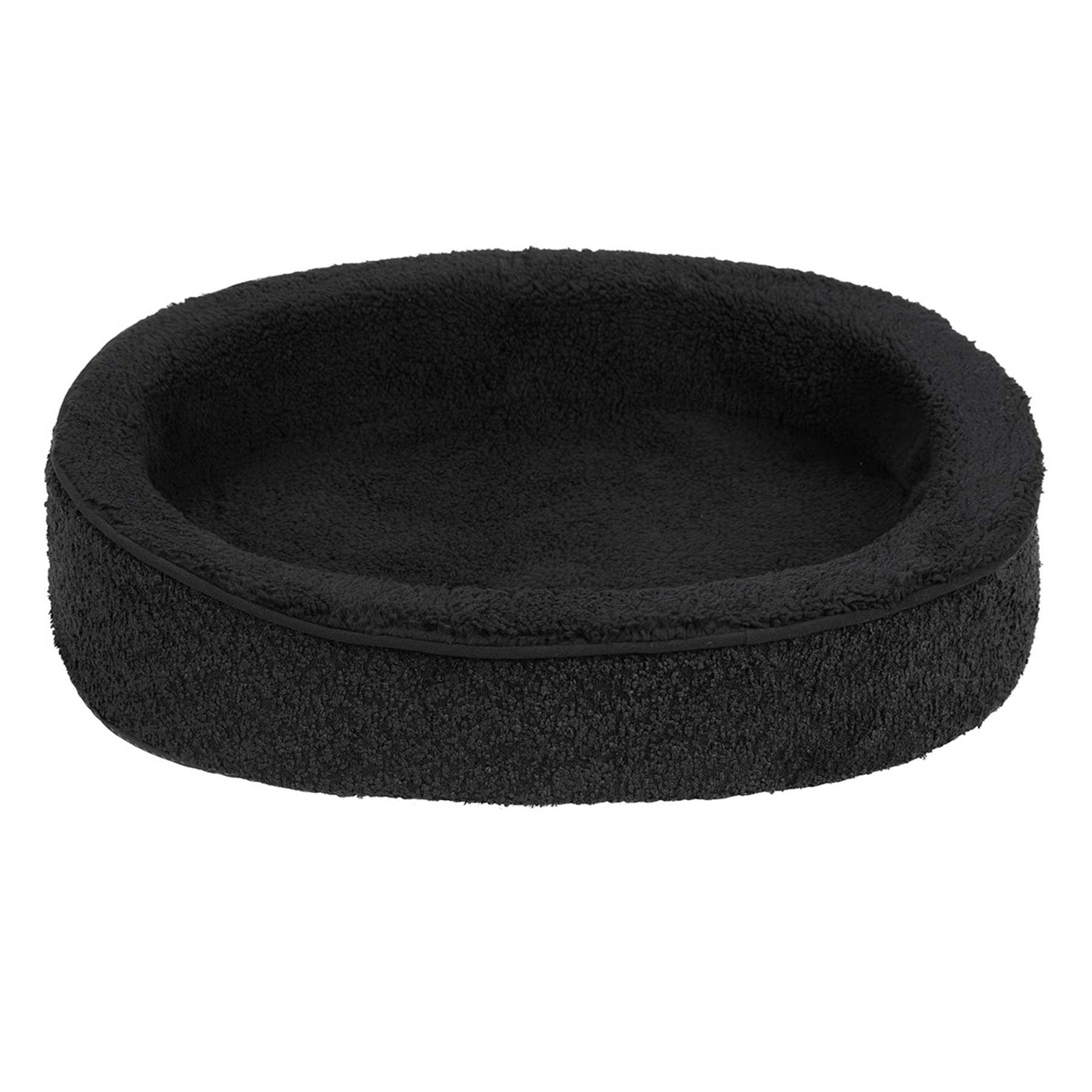 Black Oval Pet Cuddler, Medium
