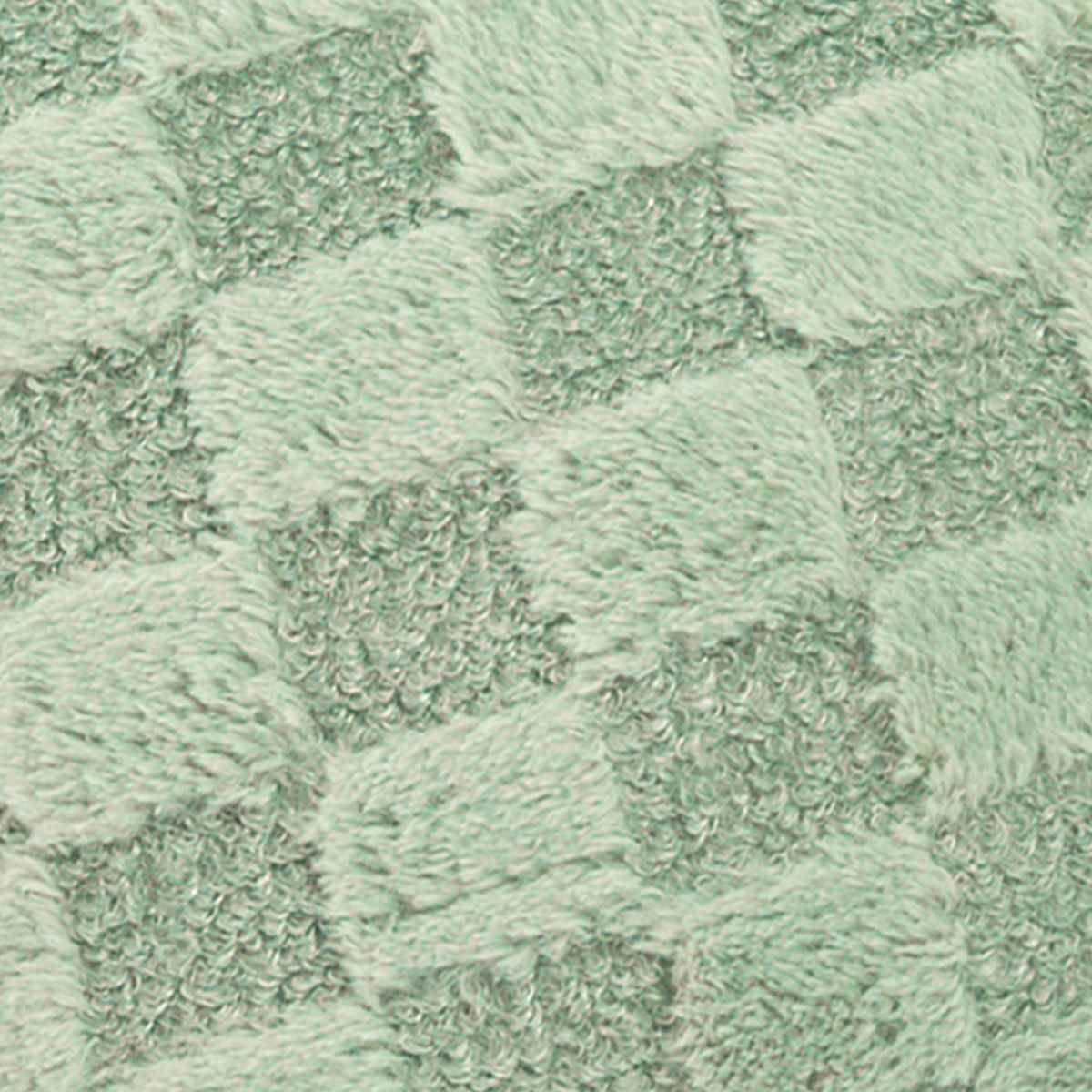 Mint Plush Check Throw Pillow, 18"