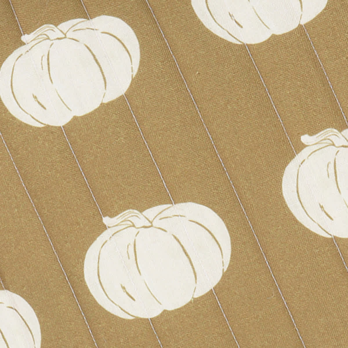 Pumpkin Printed Quilted Throw Pillow, 18"