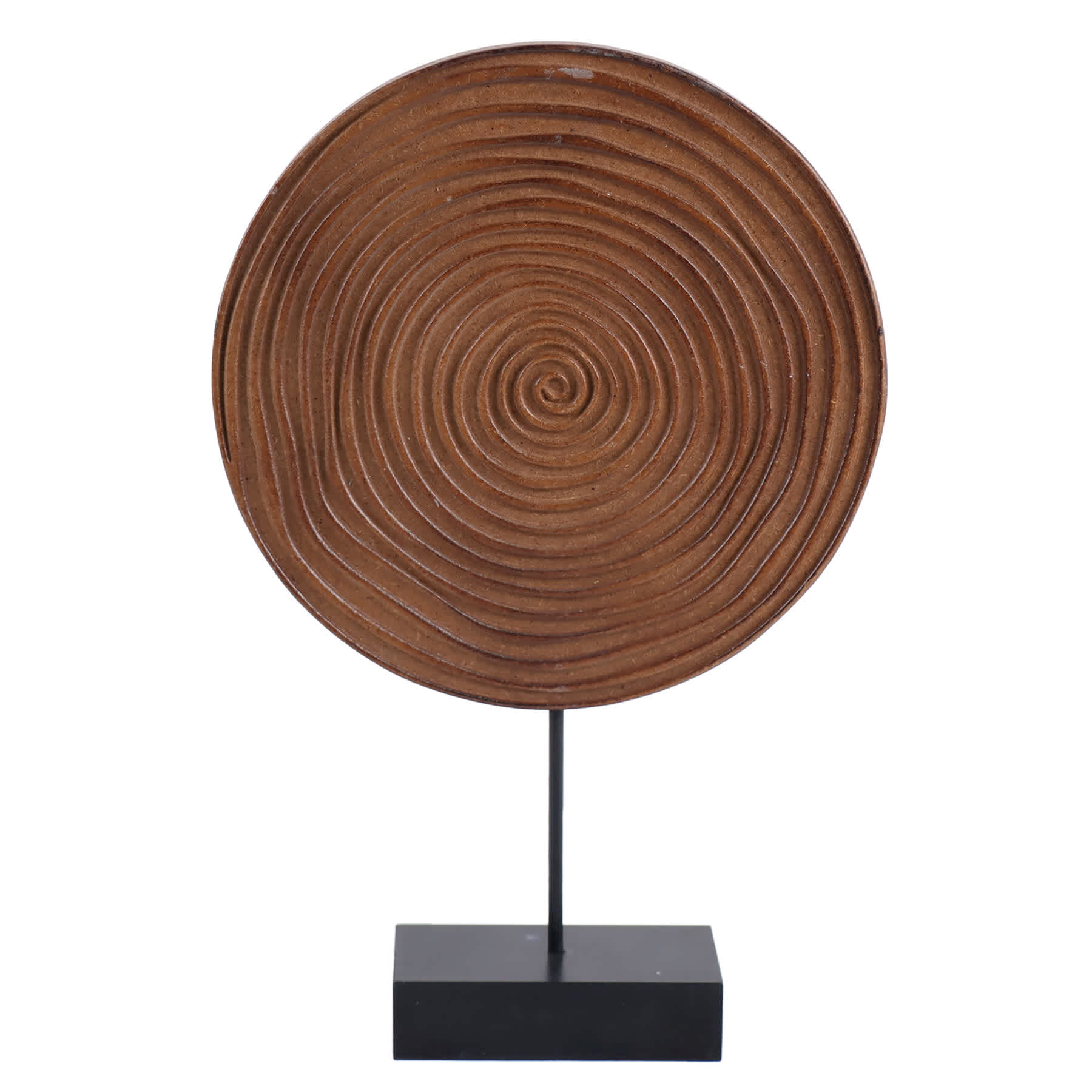 Crosby St. Wood Disk Tabletop Decor, 12"