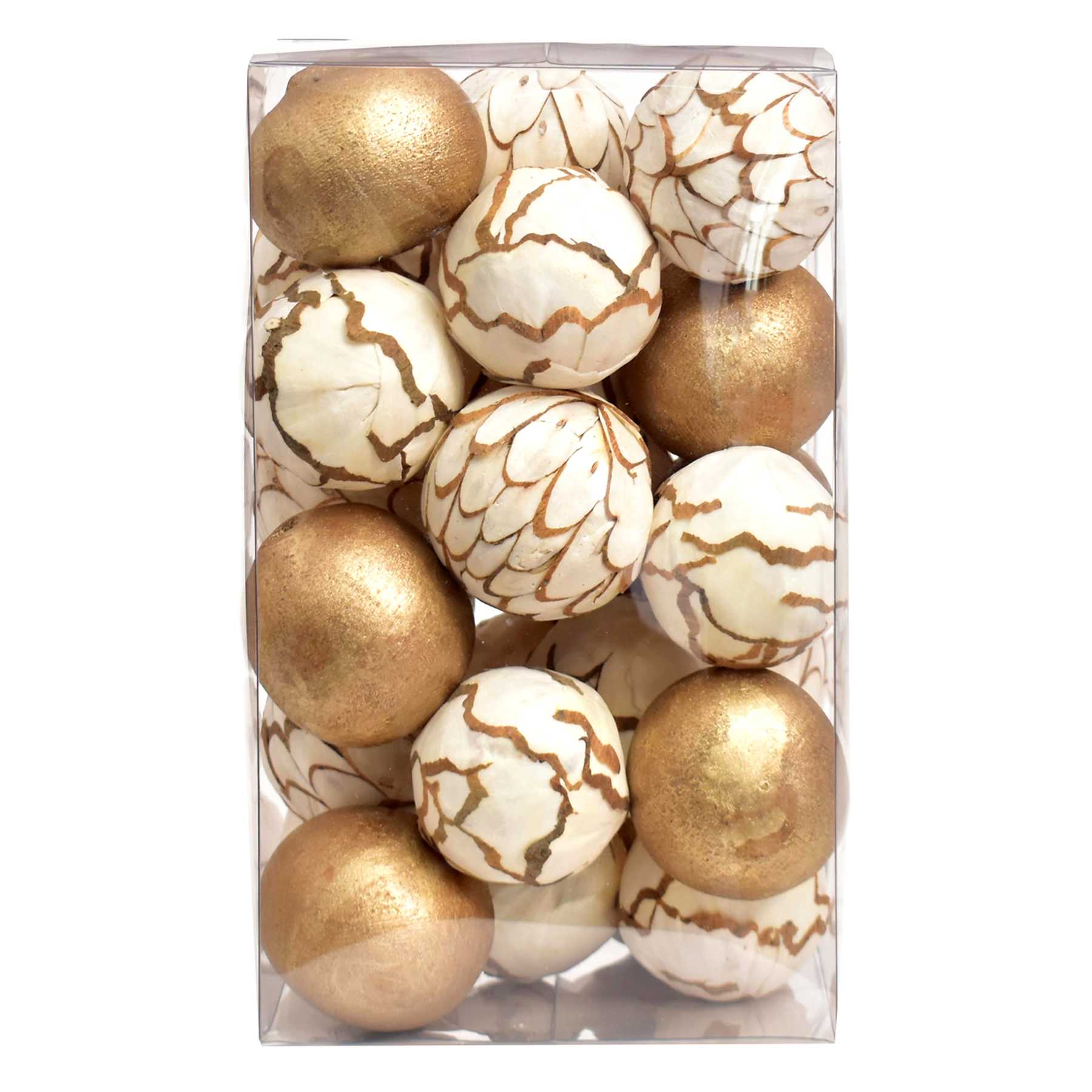 Providence Gold Dried Filler Orbs
