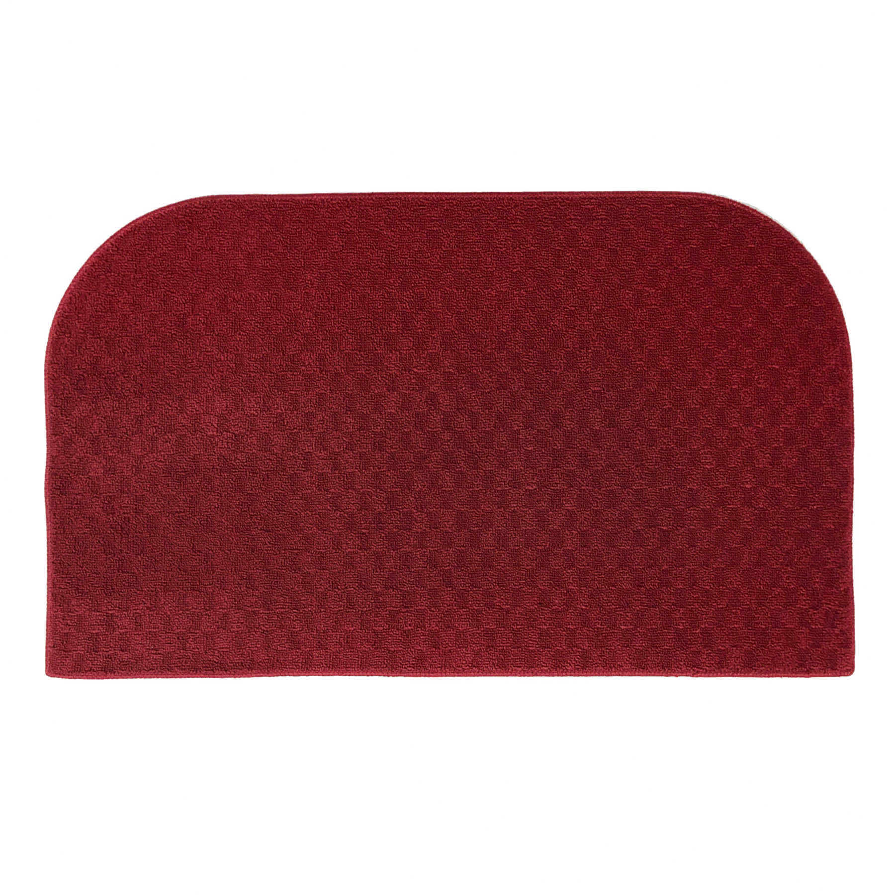 Plaza Red Tufted Kitchen Mat, 24x40