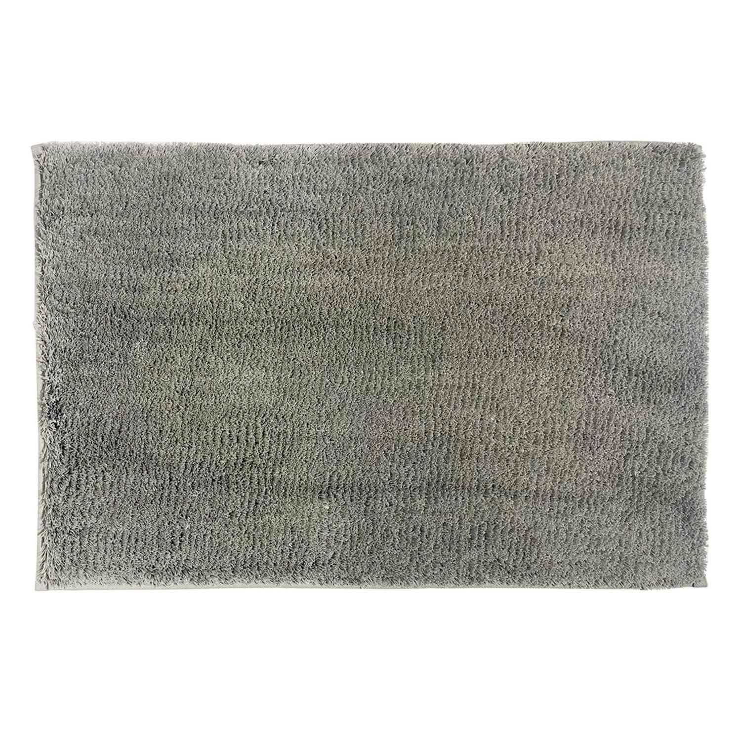 Crosby St. Solid Dark Grey Bath Rug, 20x30