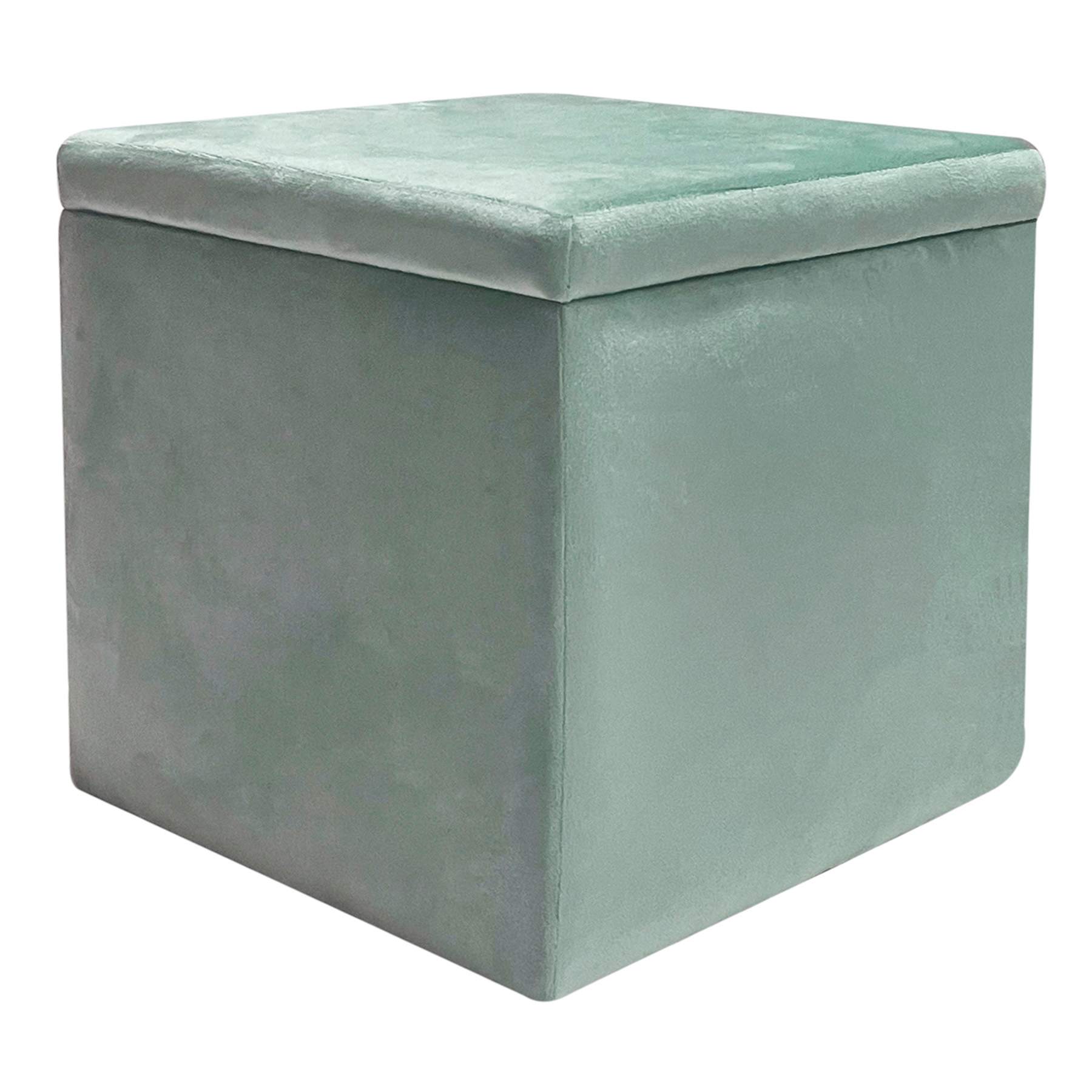 Hannah Storage Ottoman, Glacier