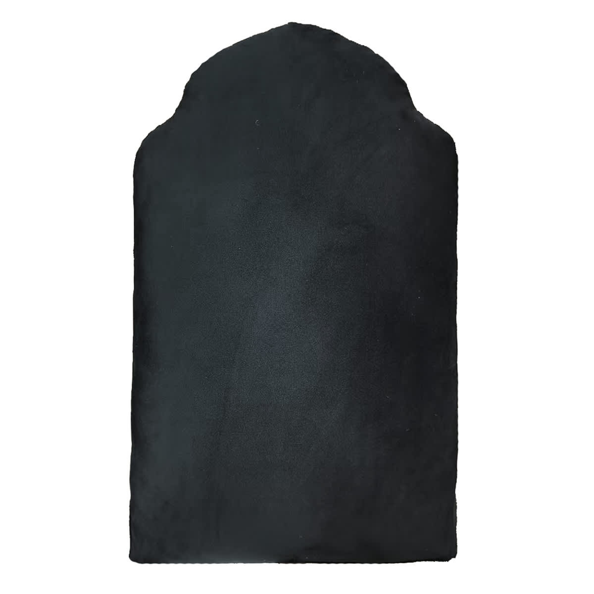 Midnight Shadows Live Laugh Lobotomy Headstone Shaped Throw Pillow, 18x12