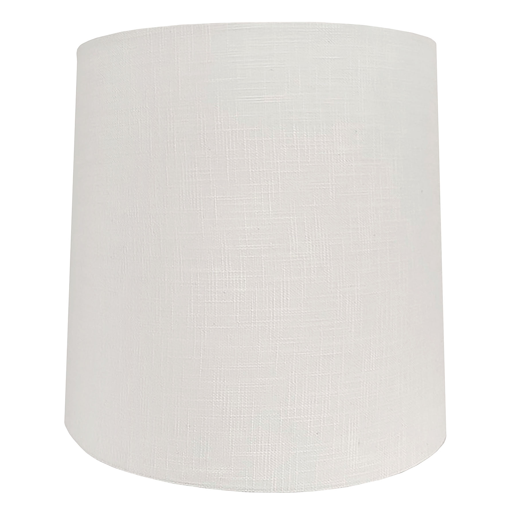 Off-White Tapered Drum Small Table Lamp Shade, 10x11x10.5