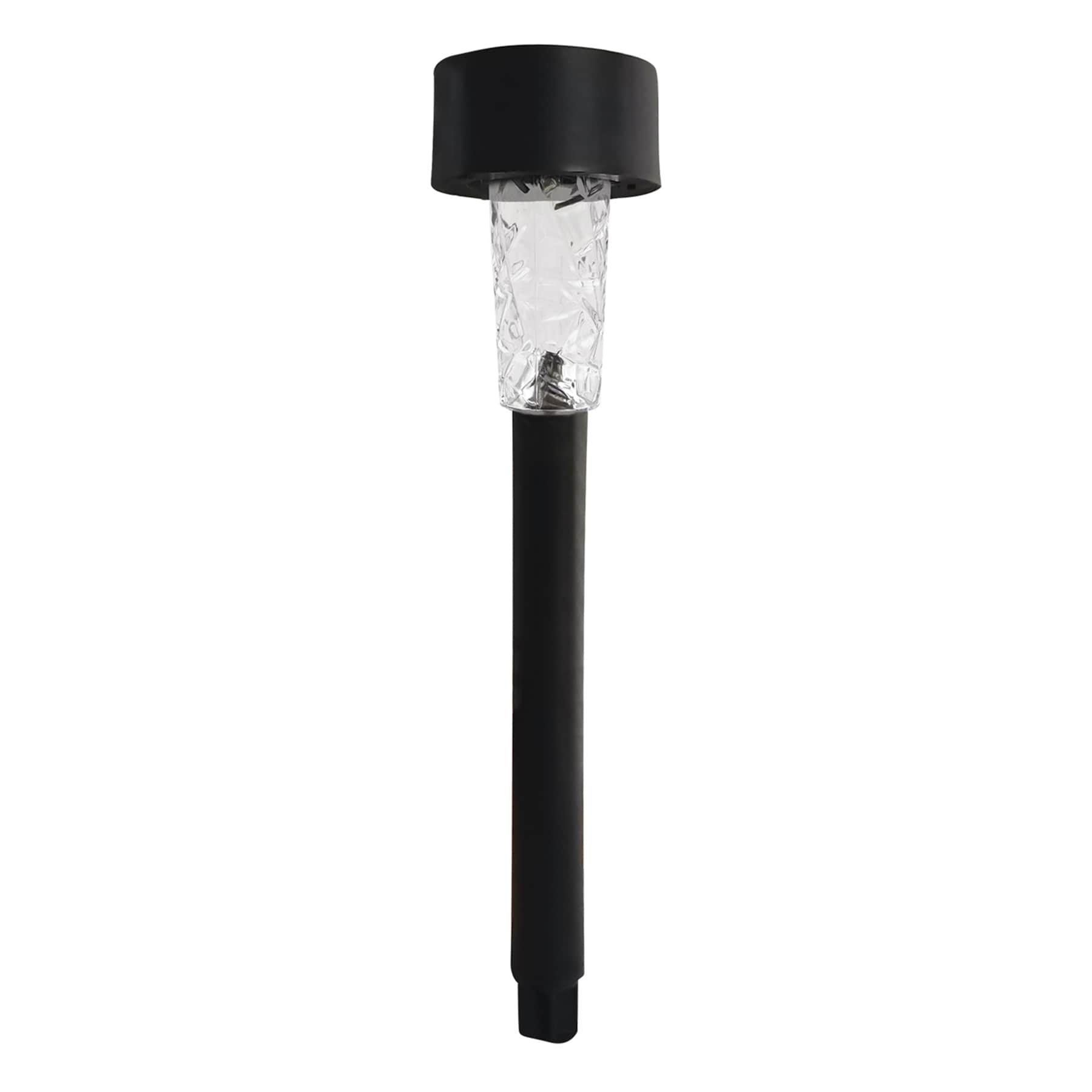 Solar Black Rocket Light