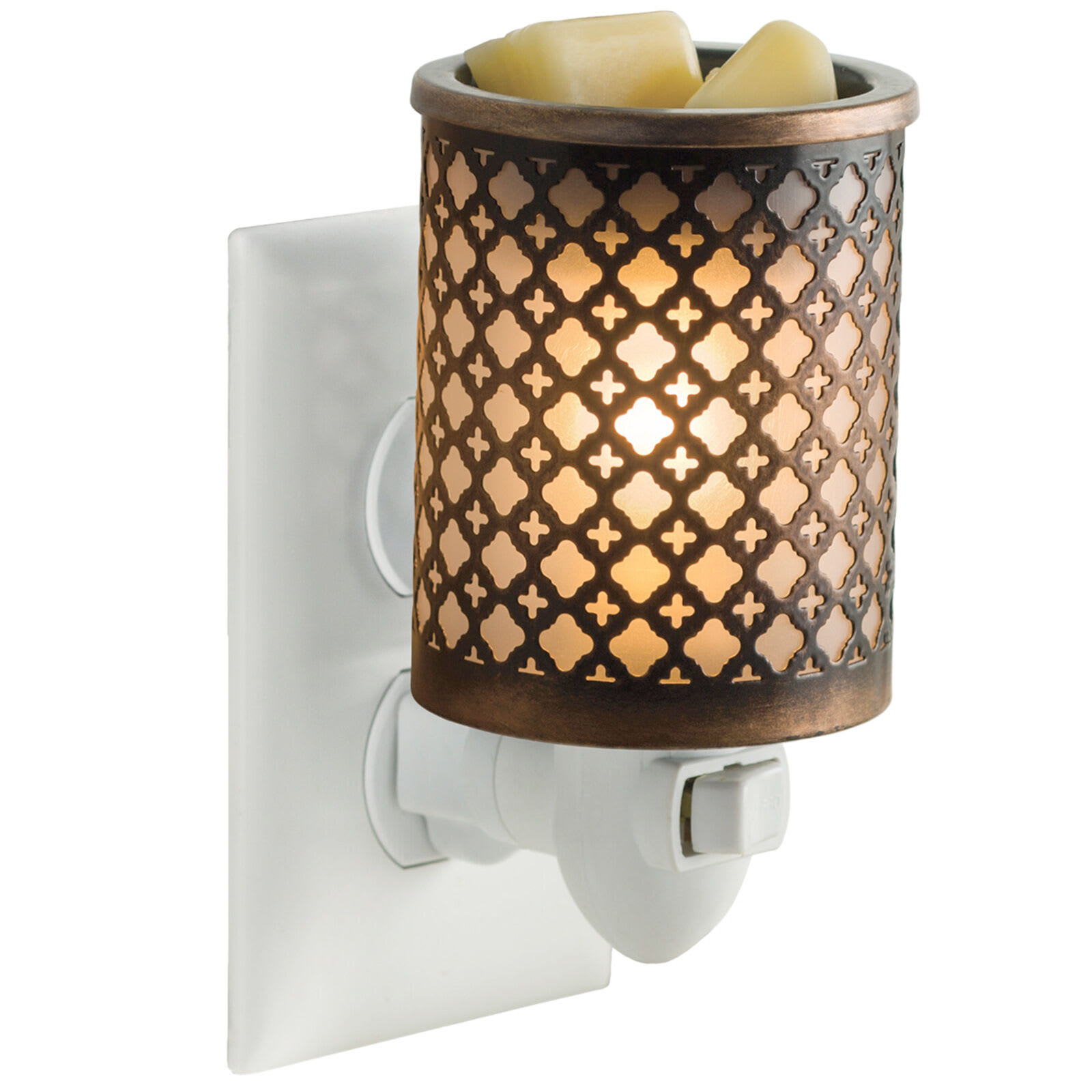 Moroccan Metal Plug-In Fragrance Wax Warmer