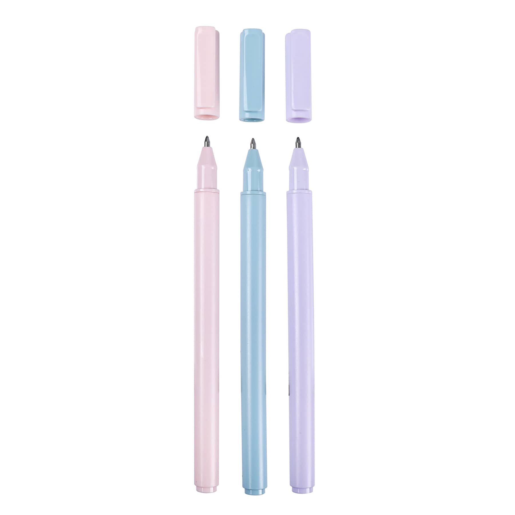 Gel Pen 7Pk- Pnk Blu Ppl