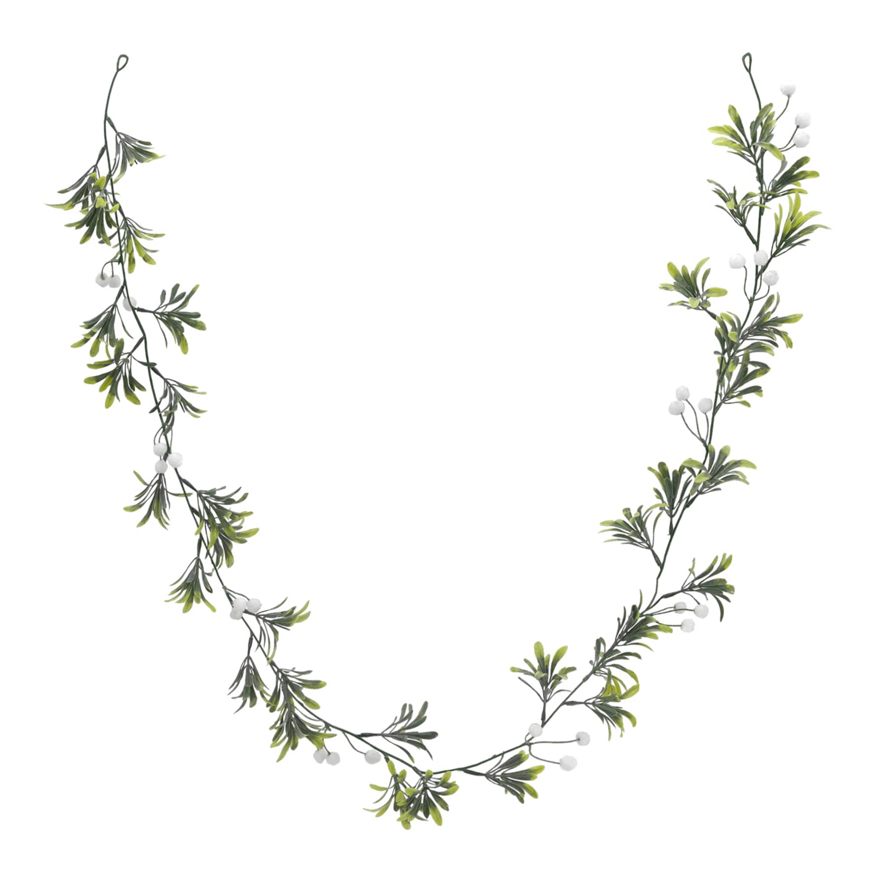 Green Leaf Garland, 6'