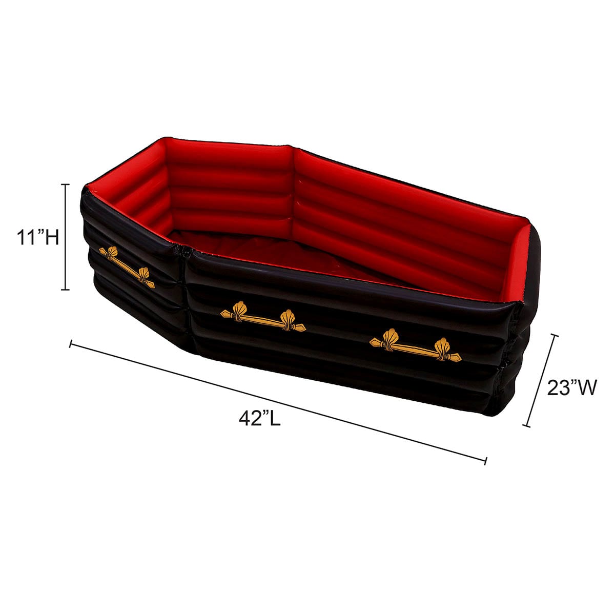 Coffin Halloween Inflatable, 42"