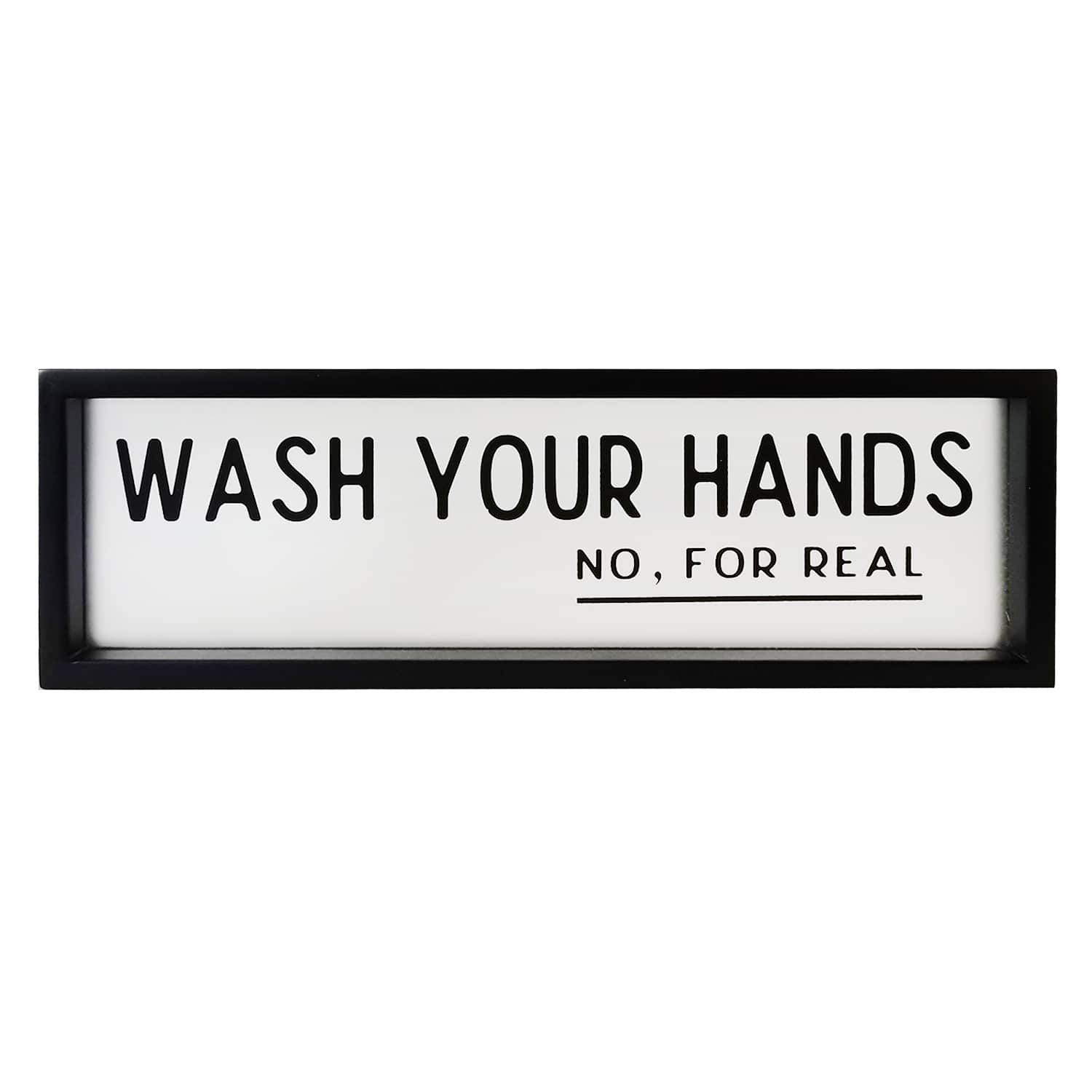 Wash Your Hands Sign, 11.8"