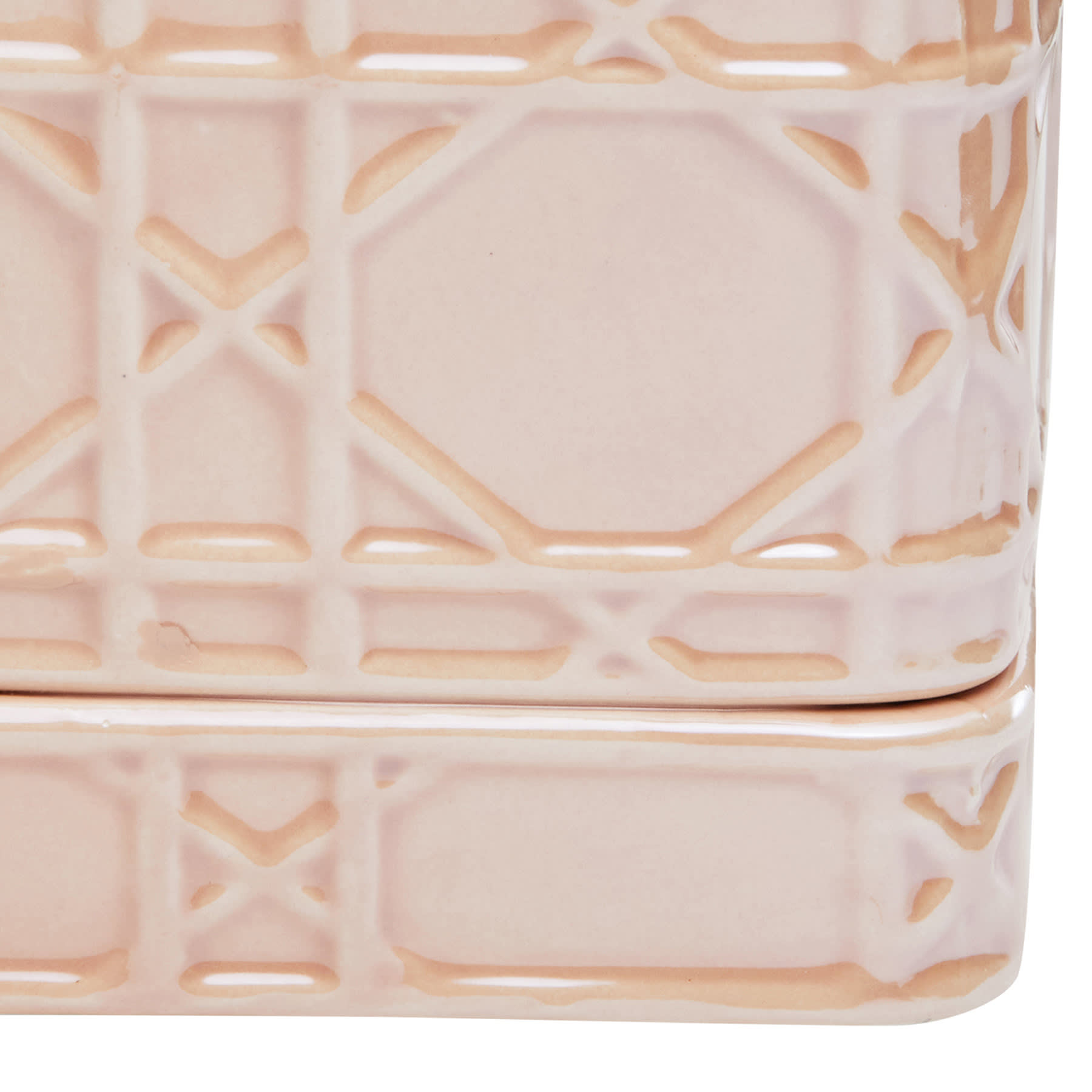Providence Indoor Olivia Pink Glazed Planter, 4.5"