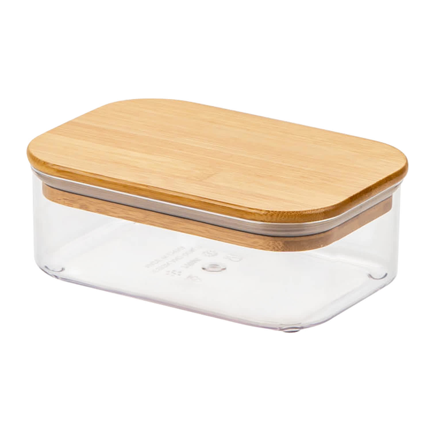Food Storage Container with Bamboo Lid, 23.6oz