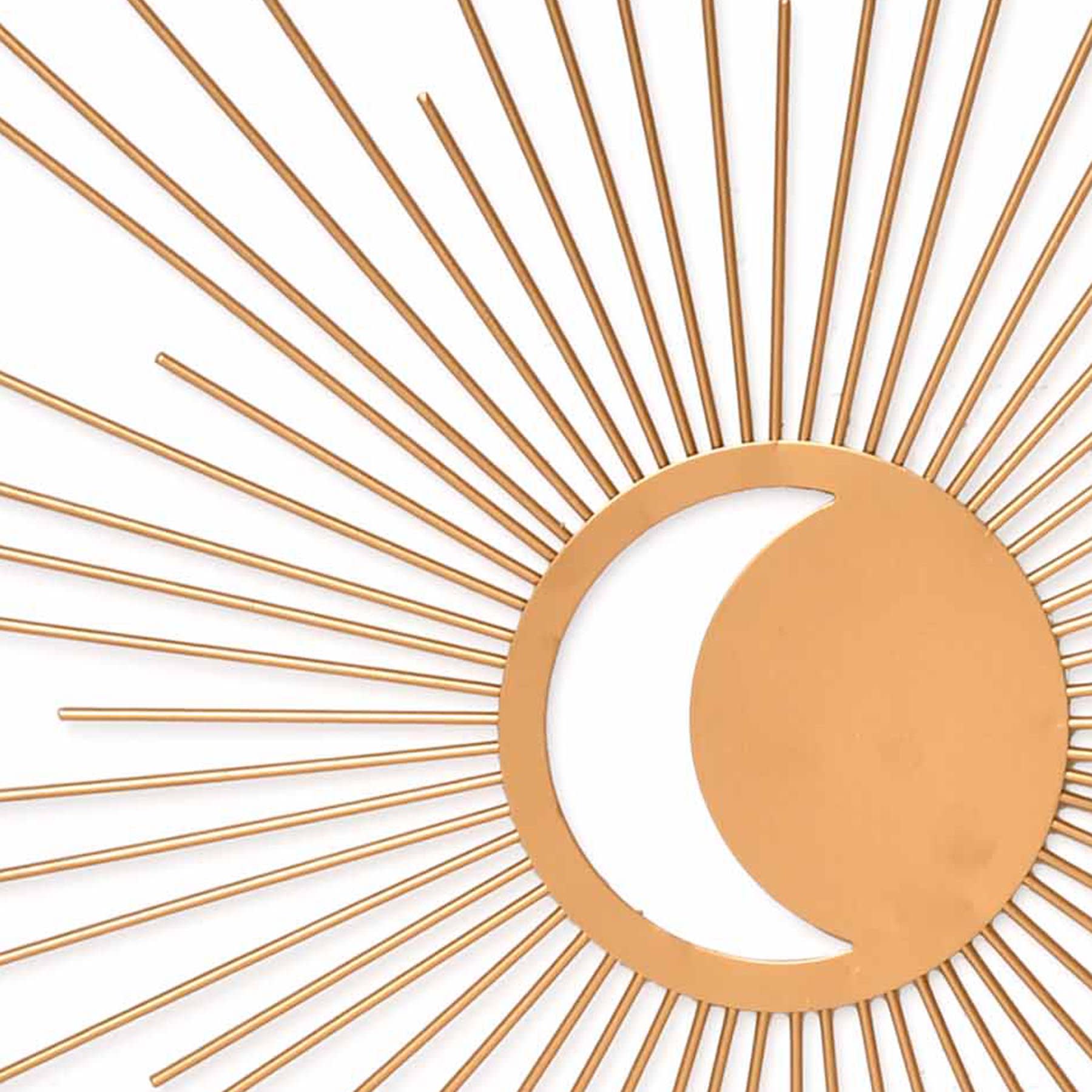Soul Searcher Sun & Moon Metal Wall Art, 16"