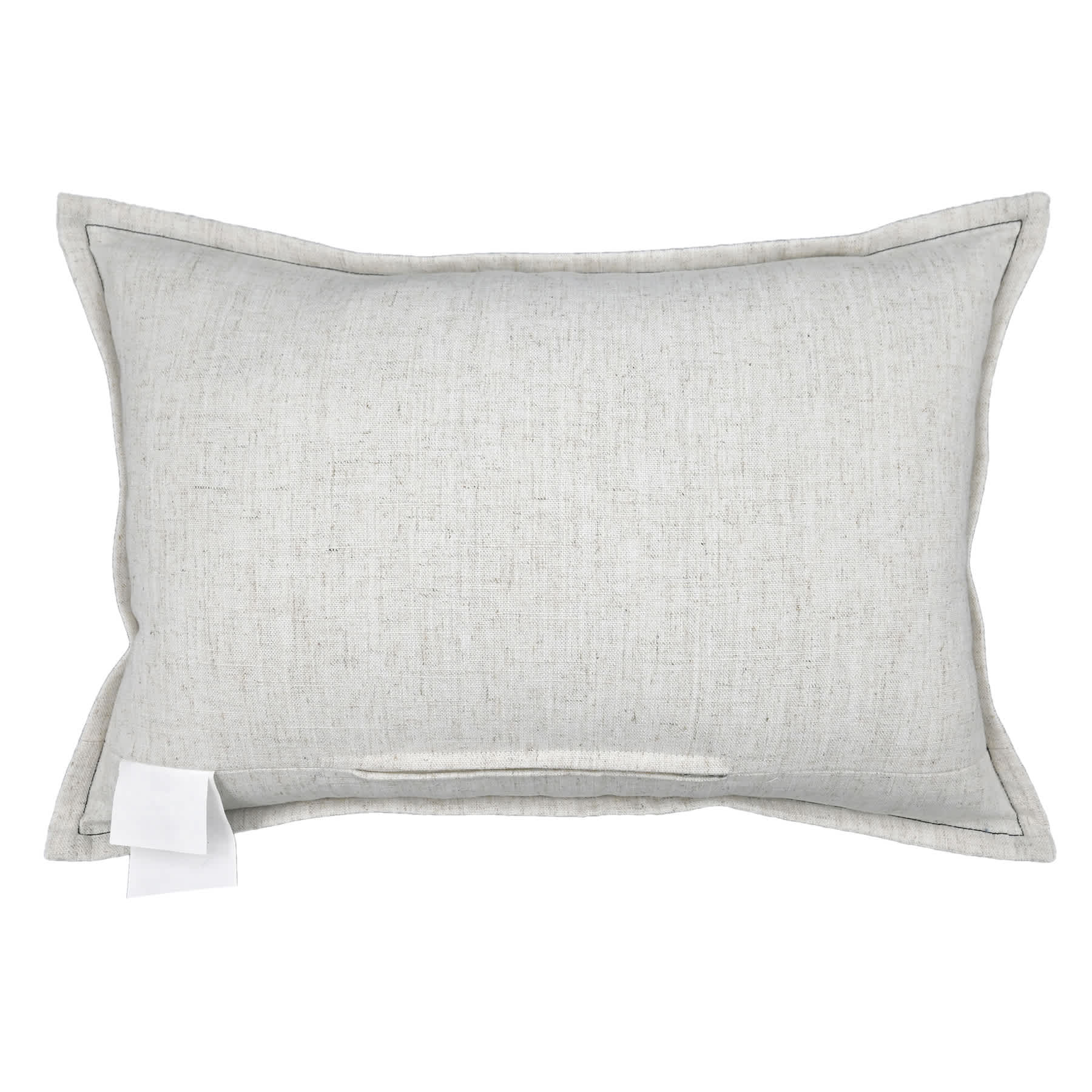 Crosby St. Brown Faux Leather Oblong Throw Pillow, 14x20