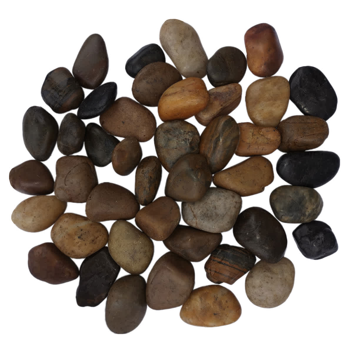 Natural Mix Decorative Outdoor Fountain Rocks, 15lb