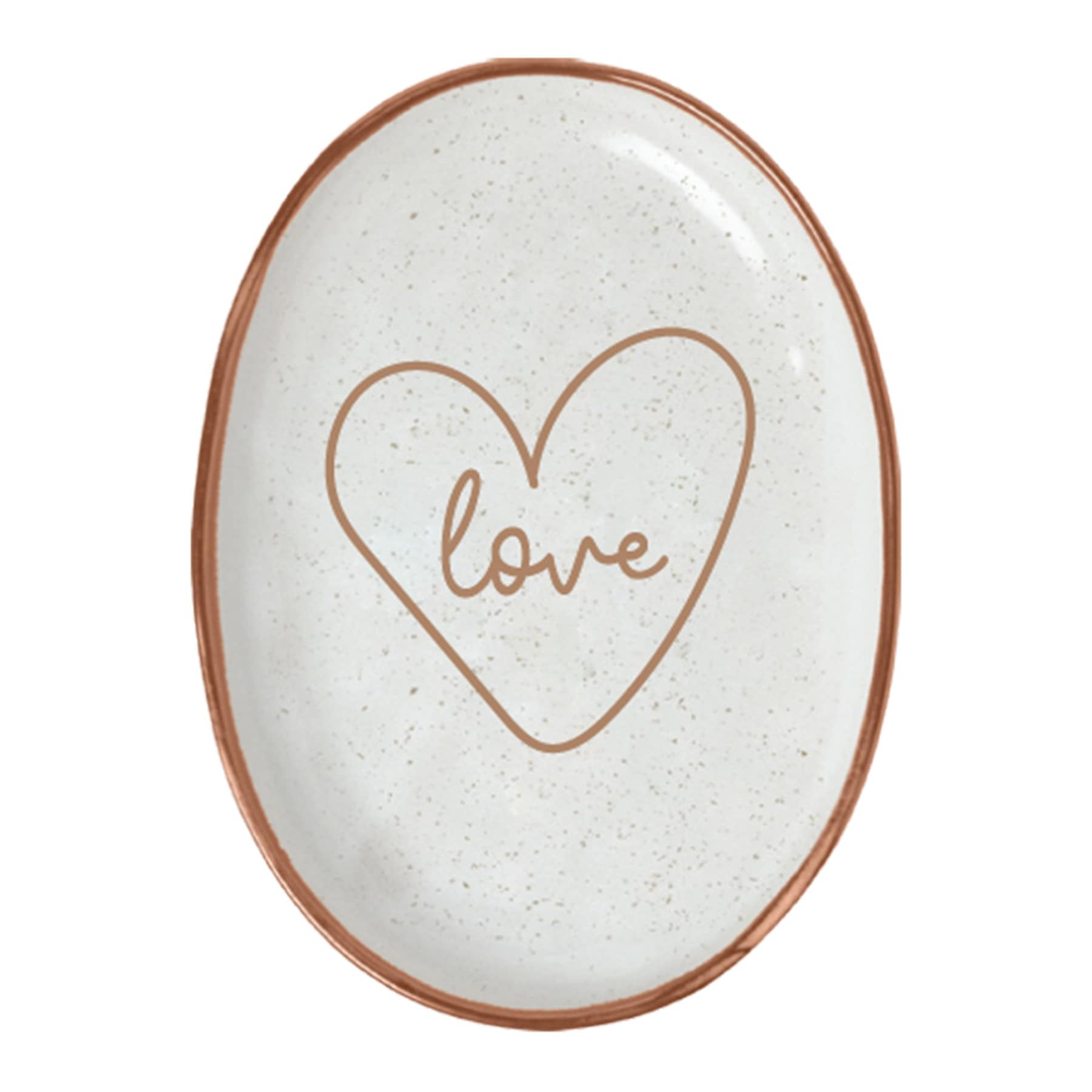 Honeybloom Love Trinket Tray, 6.5"