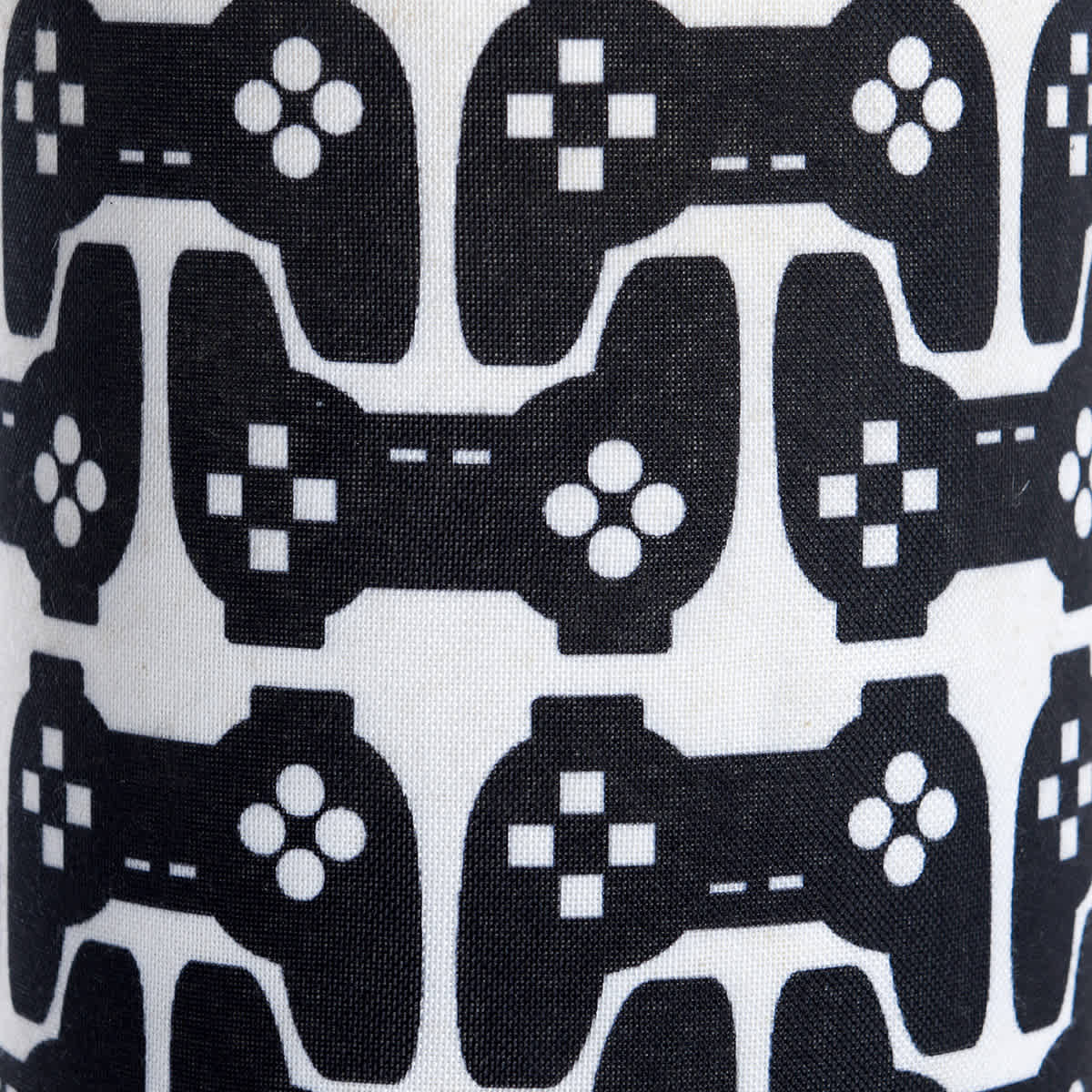 Tiny Dreamers Black & White Fabric Gaming Accent Uplight, 12"