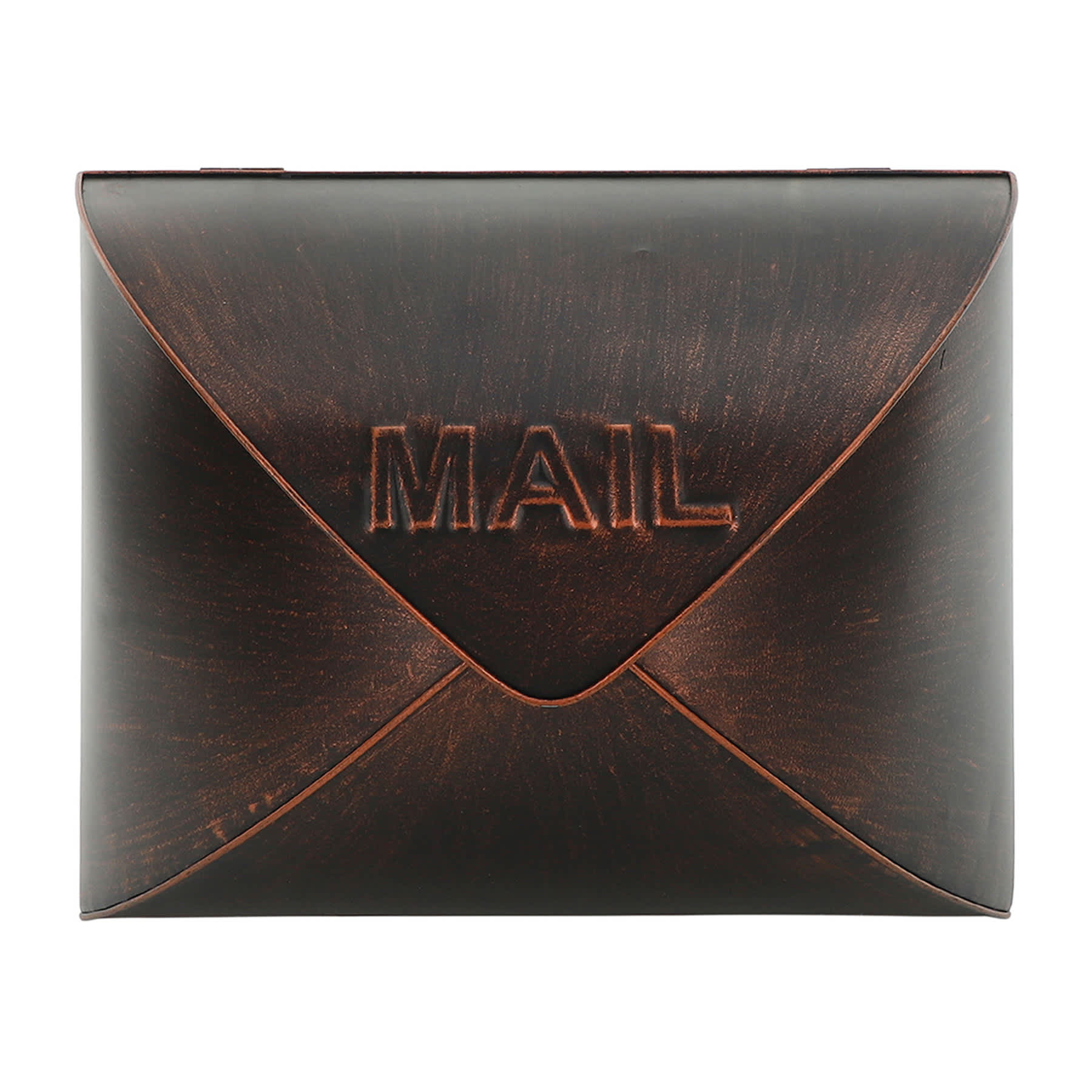 Honeybloom Bronze Metal Mailbox, 12"