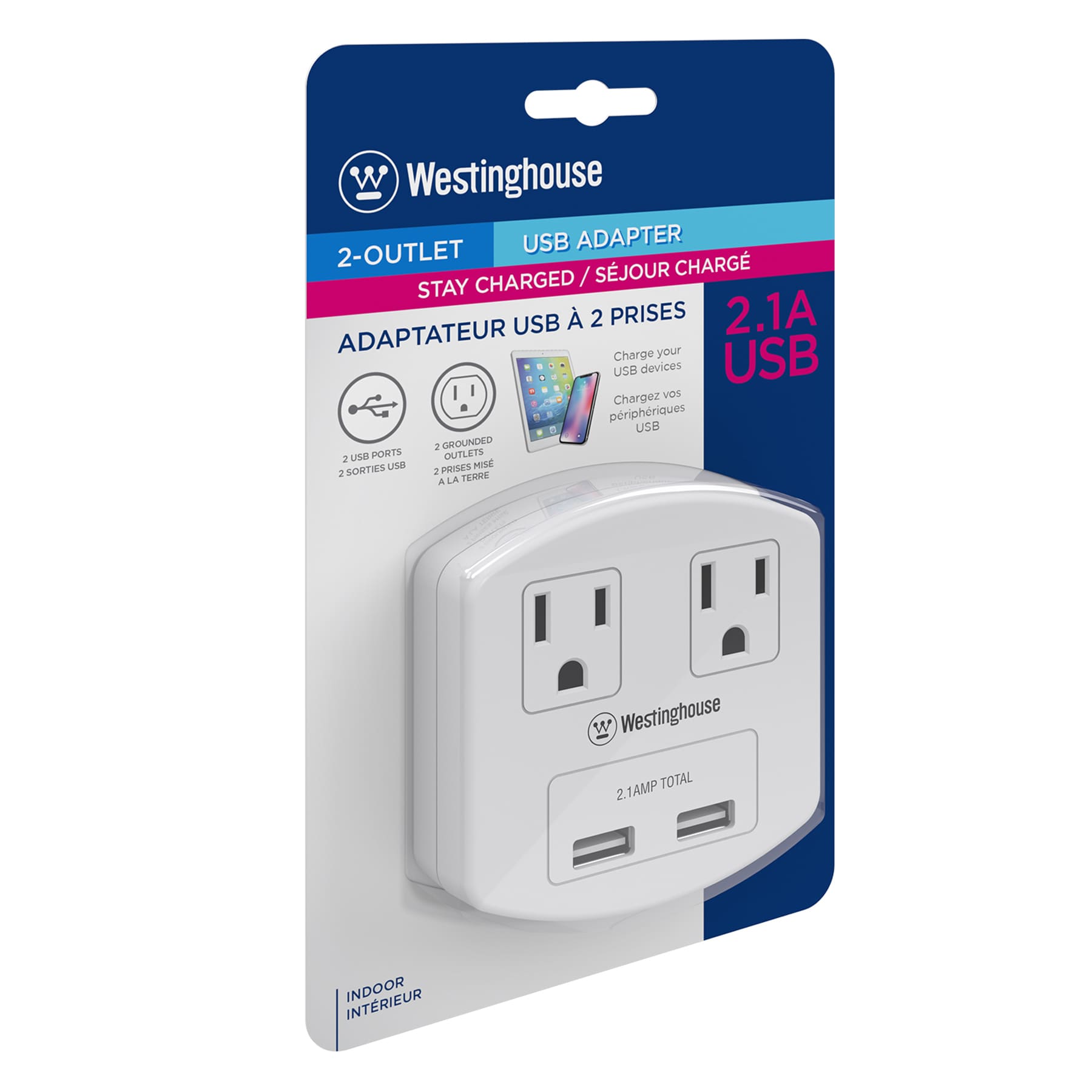2-Oulet Usb Adapter