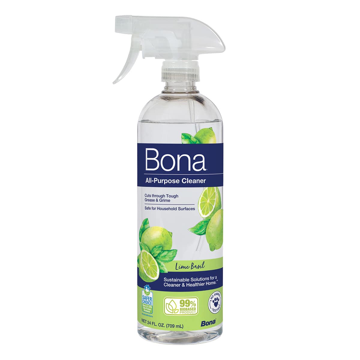 Bona All-Purpose Cleaner Lime Basil Spray, 24oz