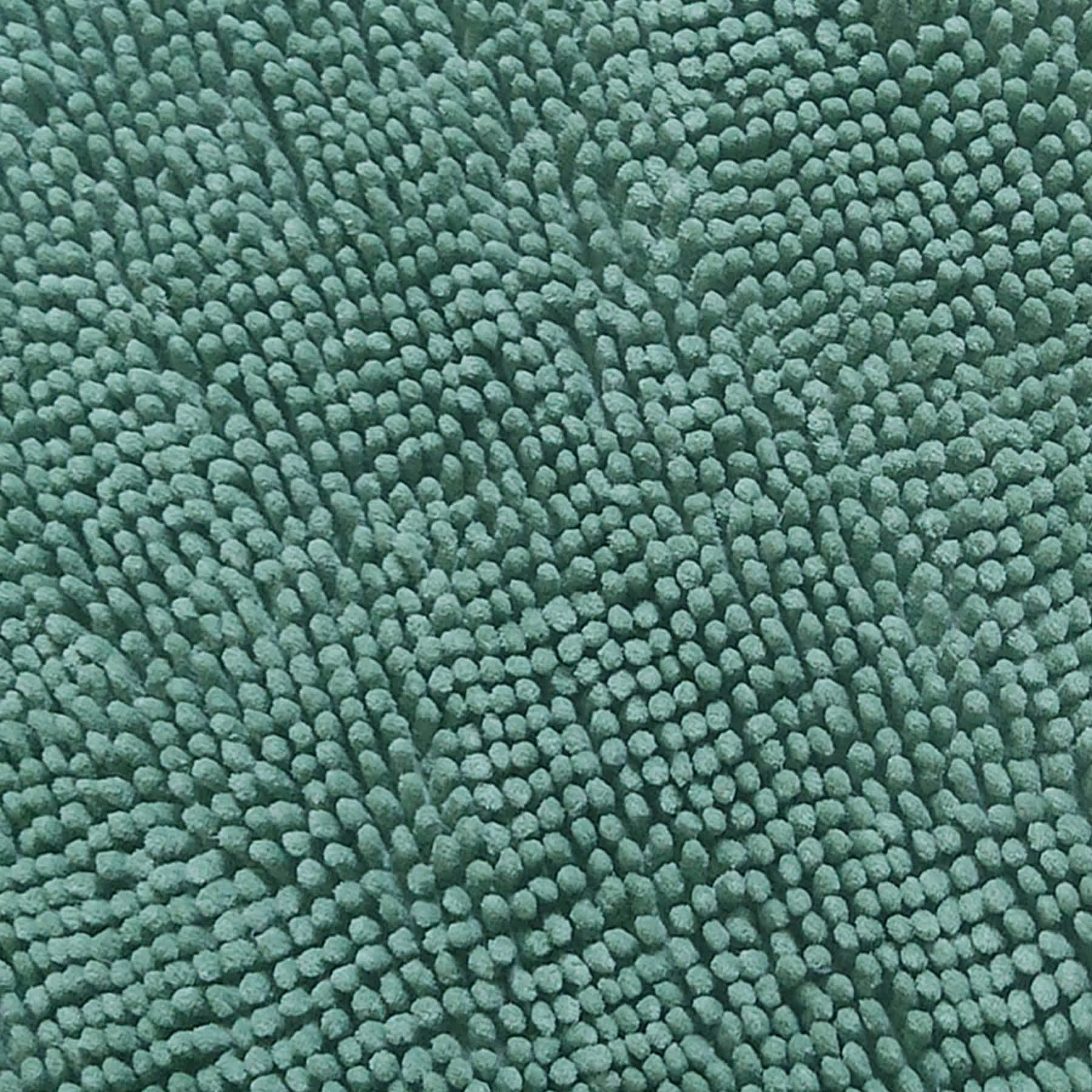 Essential Noodle Green Bath Rug, 20x34