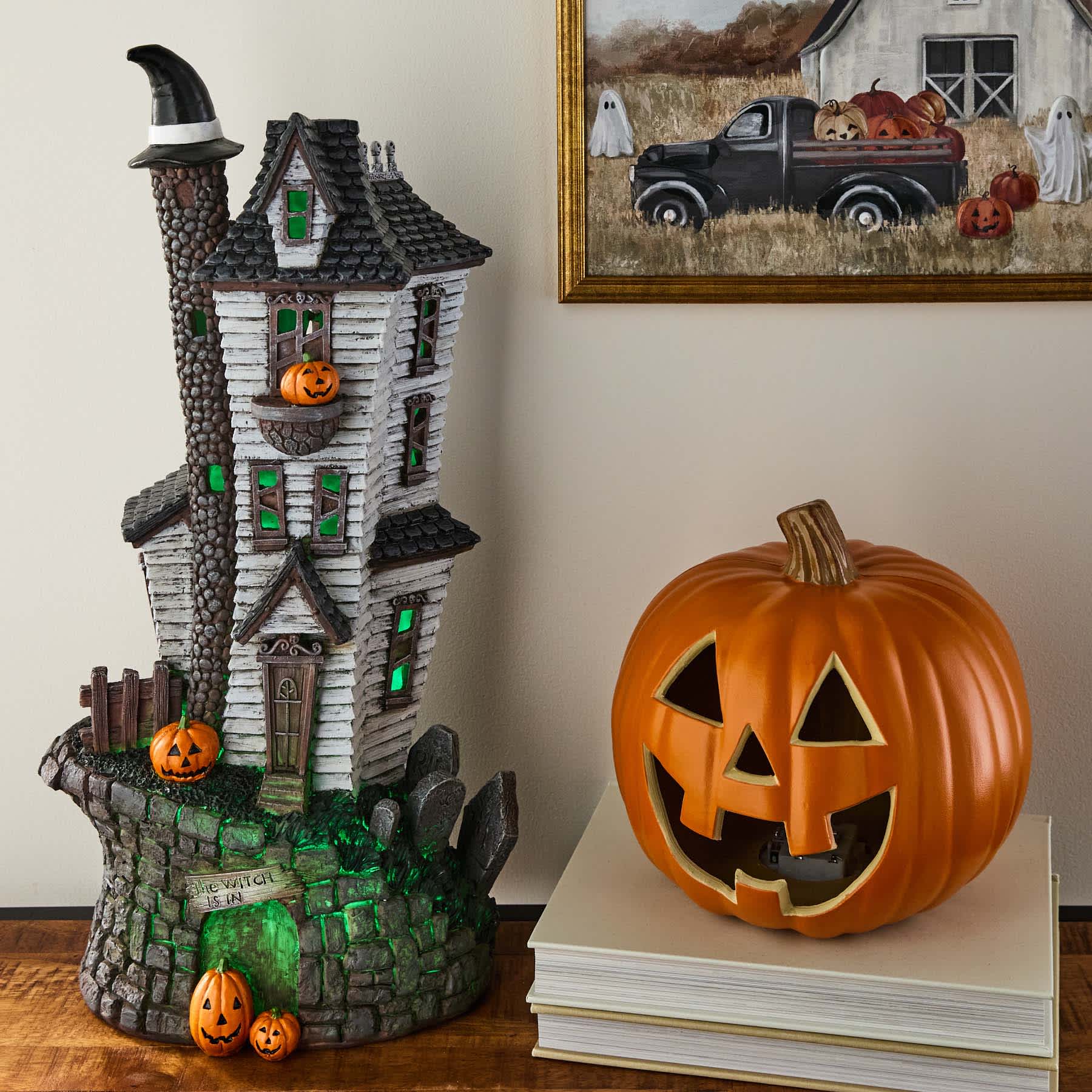 LED Haunted House, 20.1"