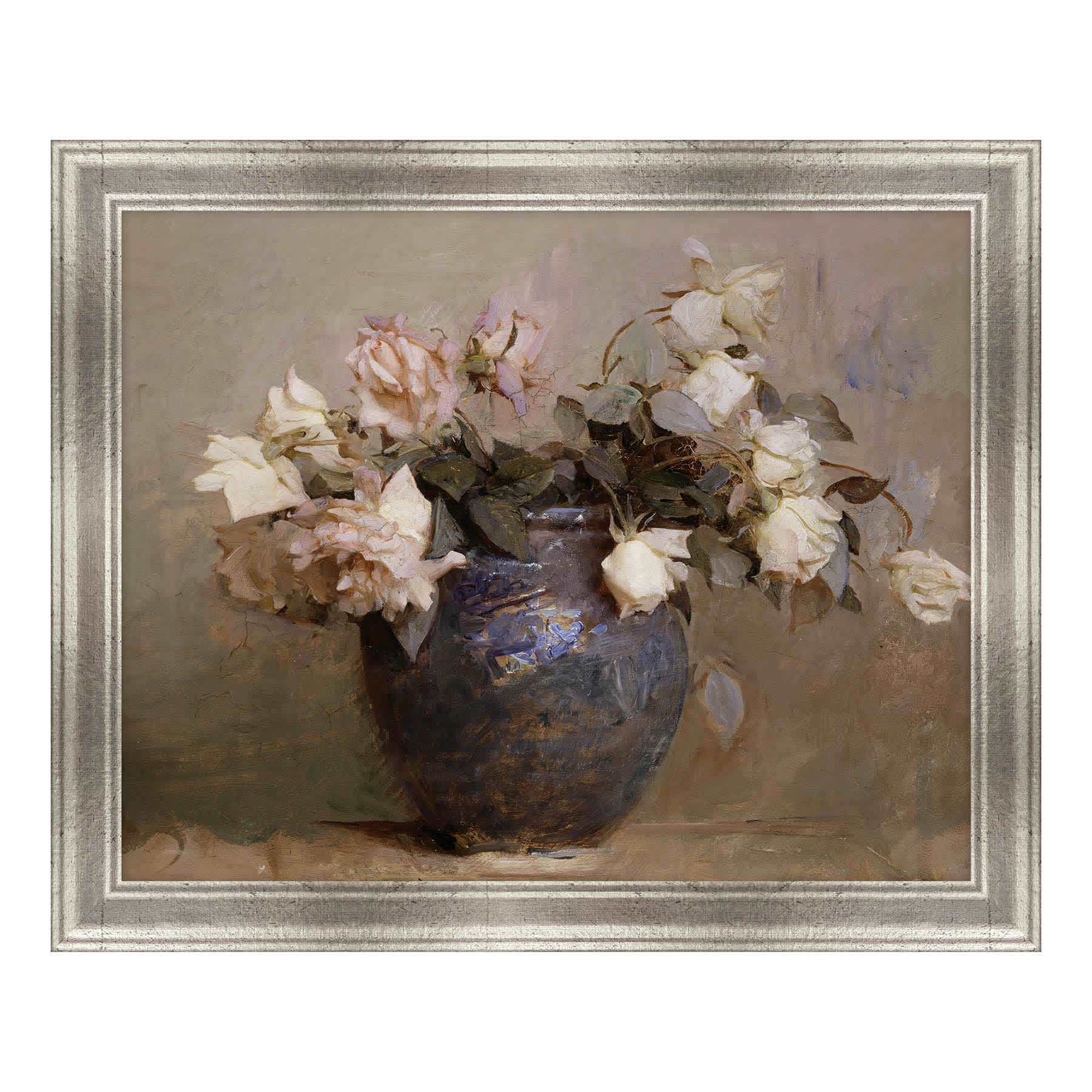 Framed Flowers In Vase Wall Art, 8x10