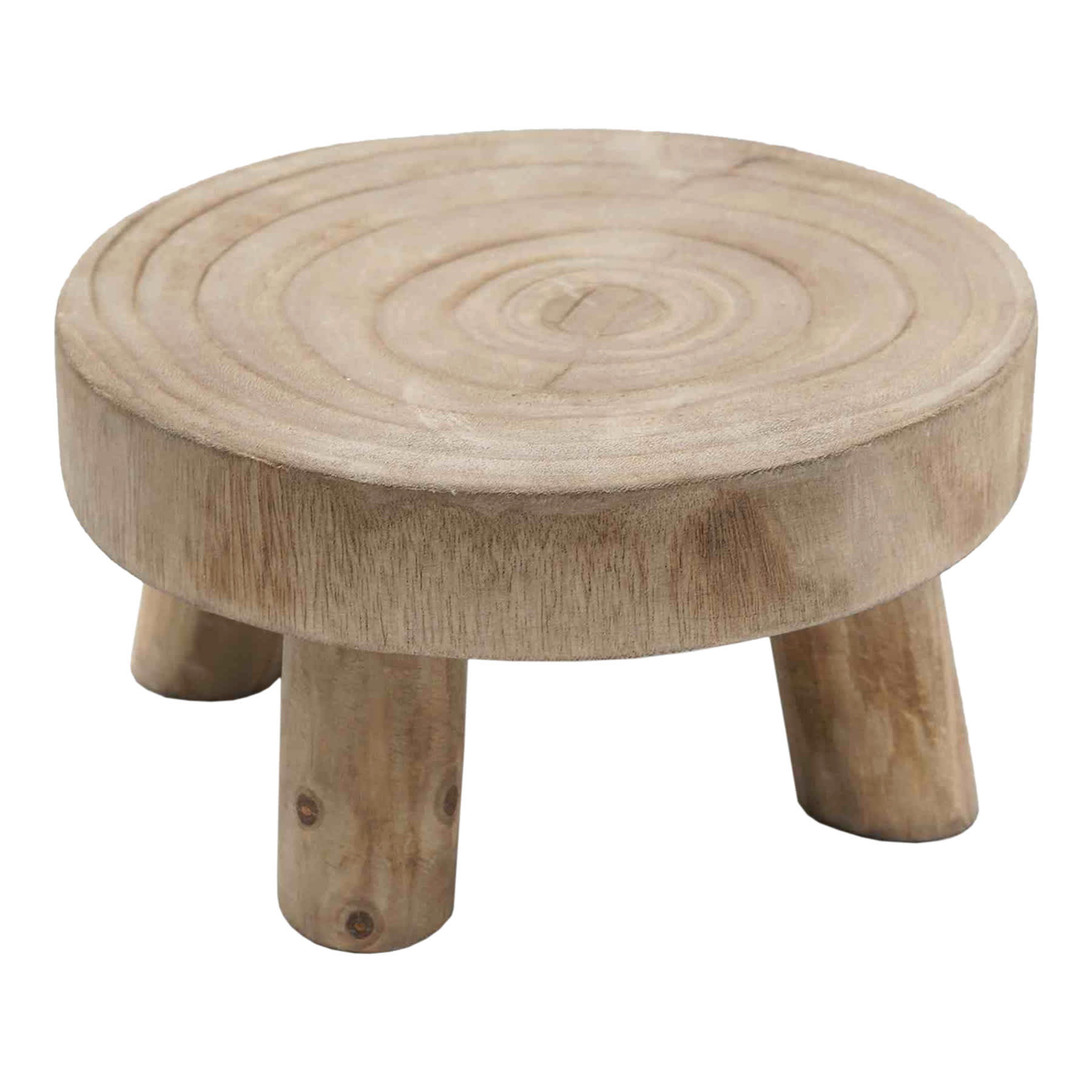 Ty Pennington Dark Brown Wood Riser, 4"