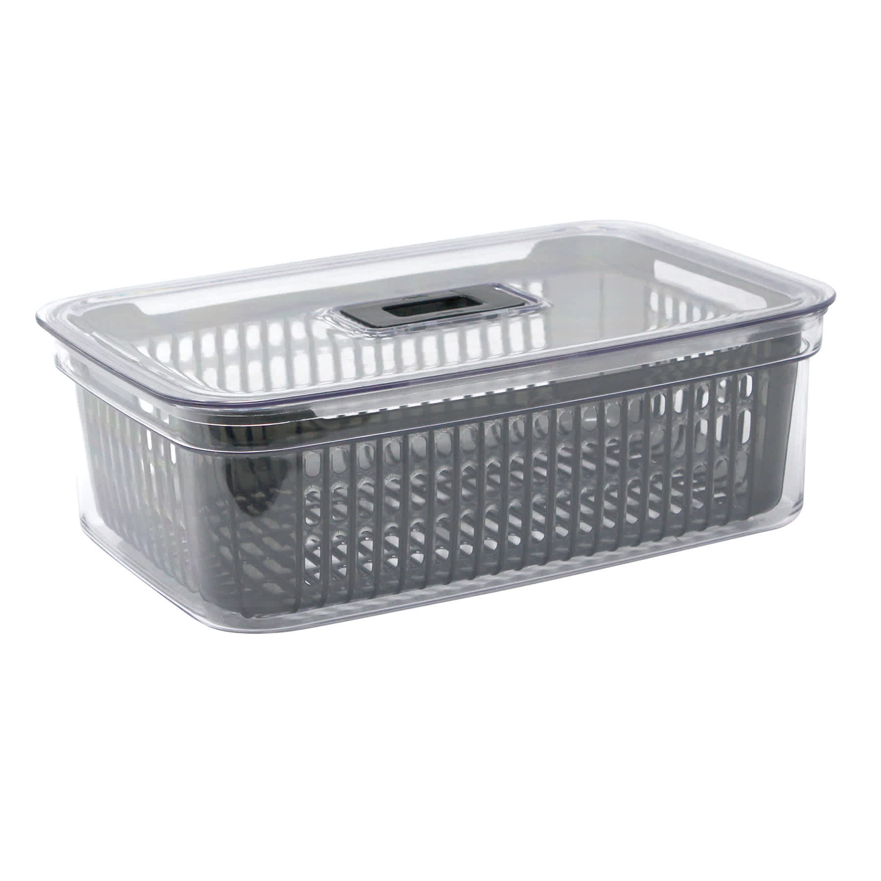 Grey Fruit & Vegetable Produce Crisper, Medium
