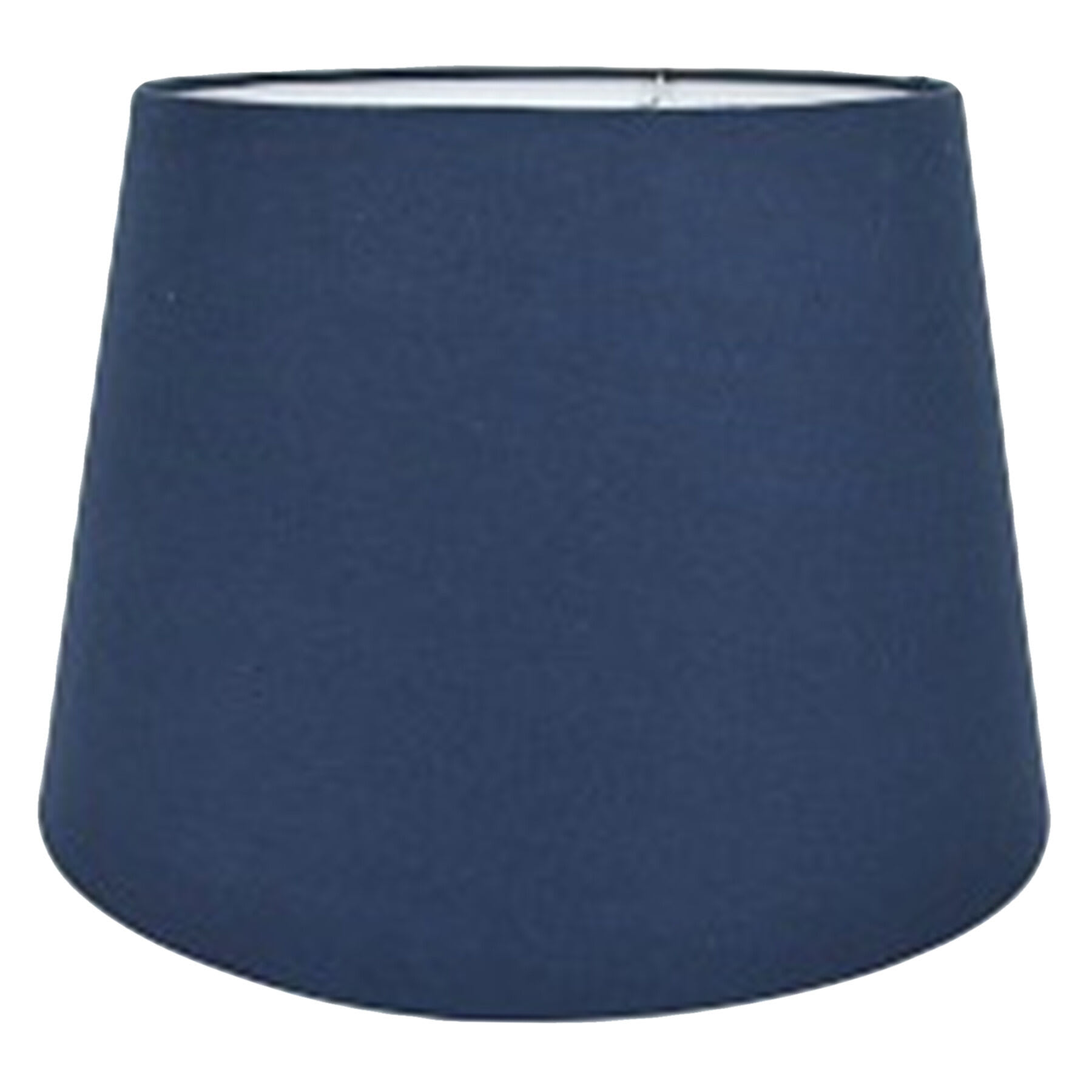 Navy Blue Large Table Lamp Shade, 17x17x12