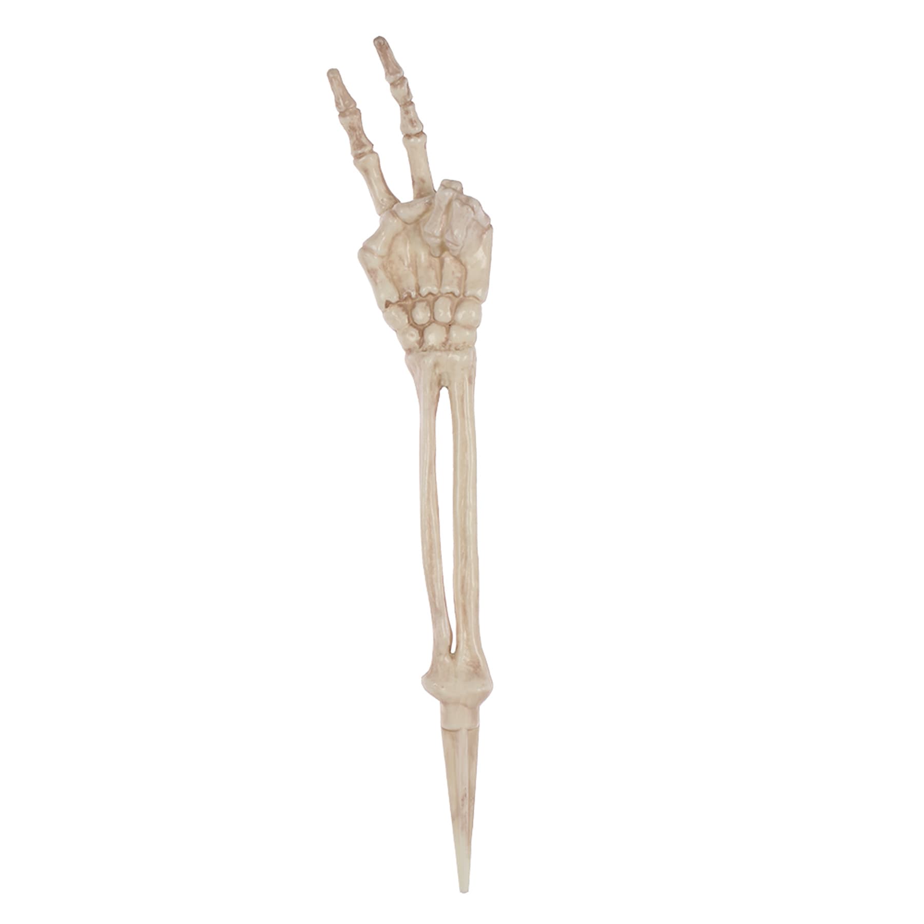 Peace Sign Skeleton Hand, 18.5"