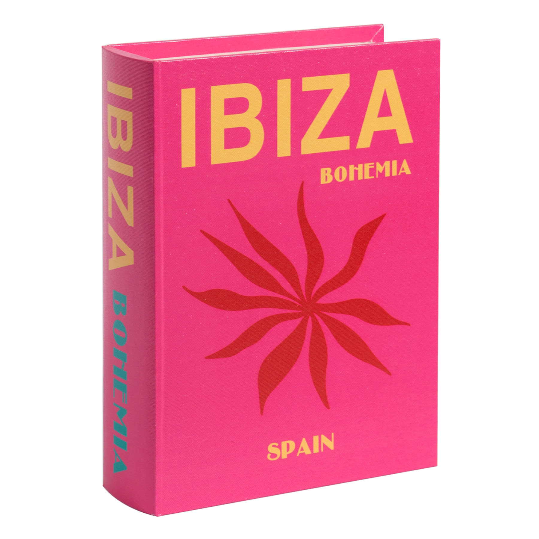 Large Pink Ibiza Book Box, 11x8.5x2.8
