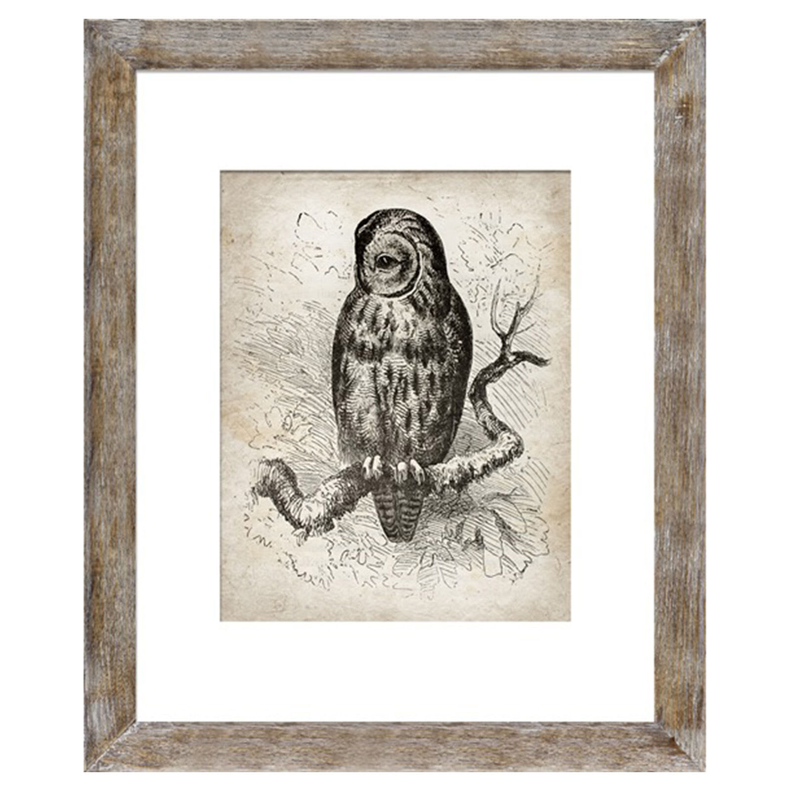 16x20 Matted to 11x14 Wall Frame, Listoni Brown