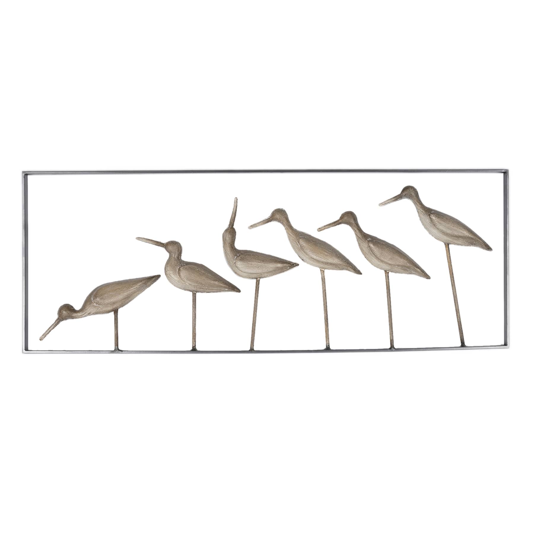Ty Pennington Bird Metal Wall Art, 32x12