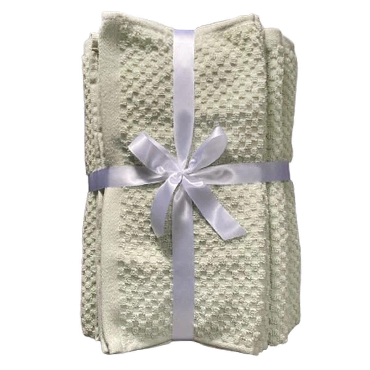 8-Piece Mint Green Textured Towel Bundle