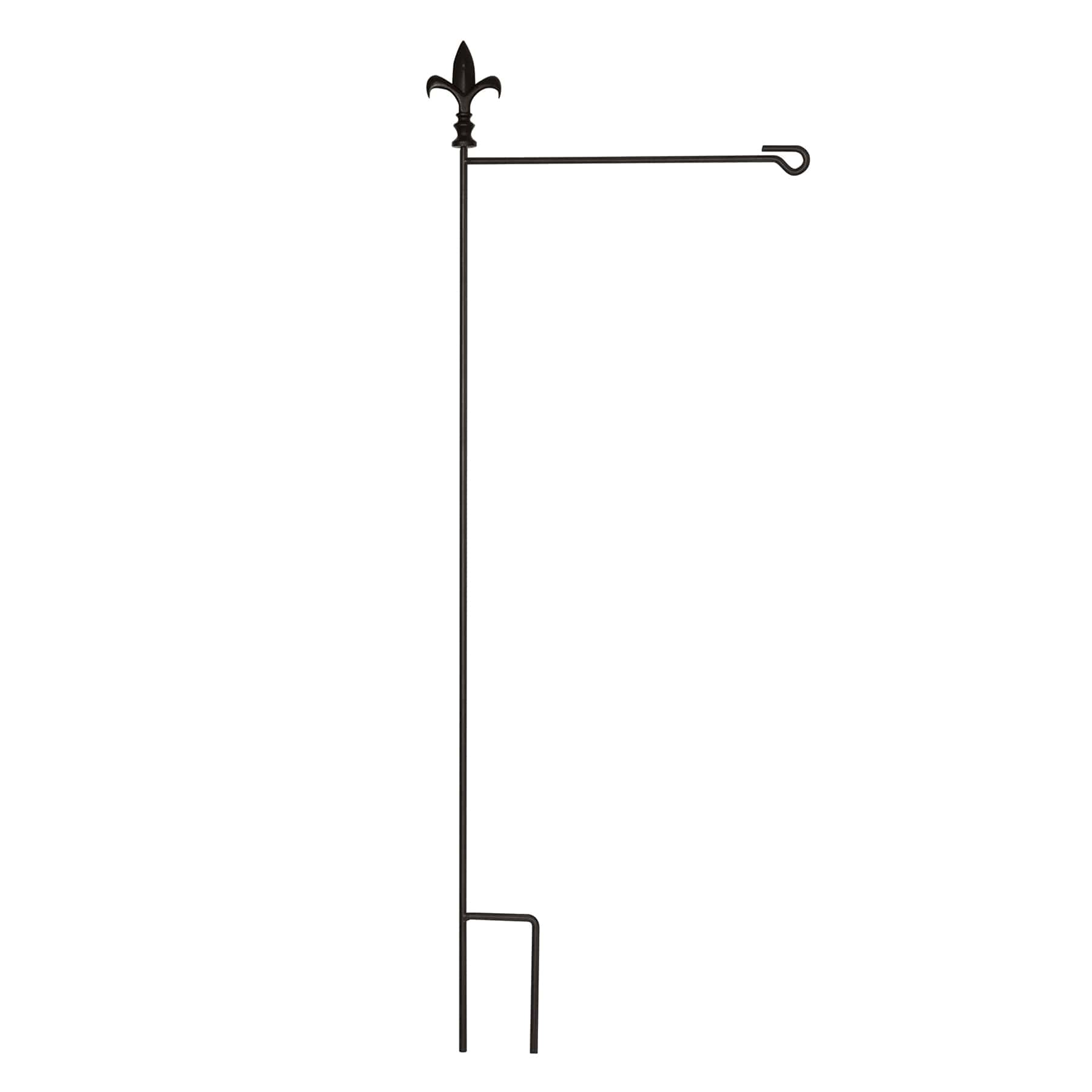 Fleur-De-Lis Yard Garden Pole, 43"