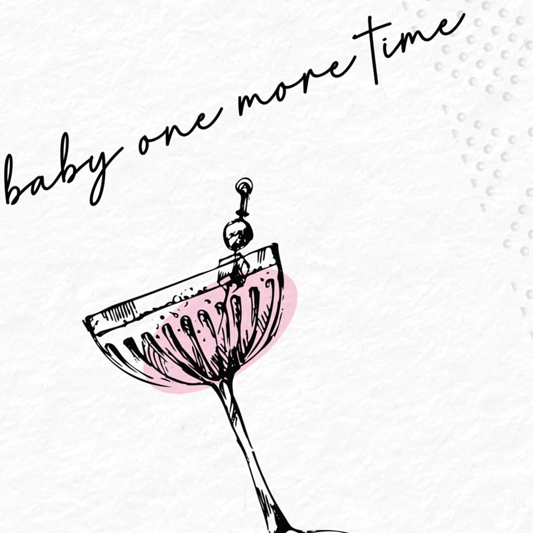 Sip Me Baby Cocktail Napkin