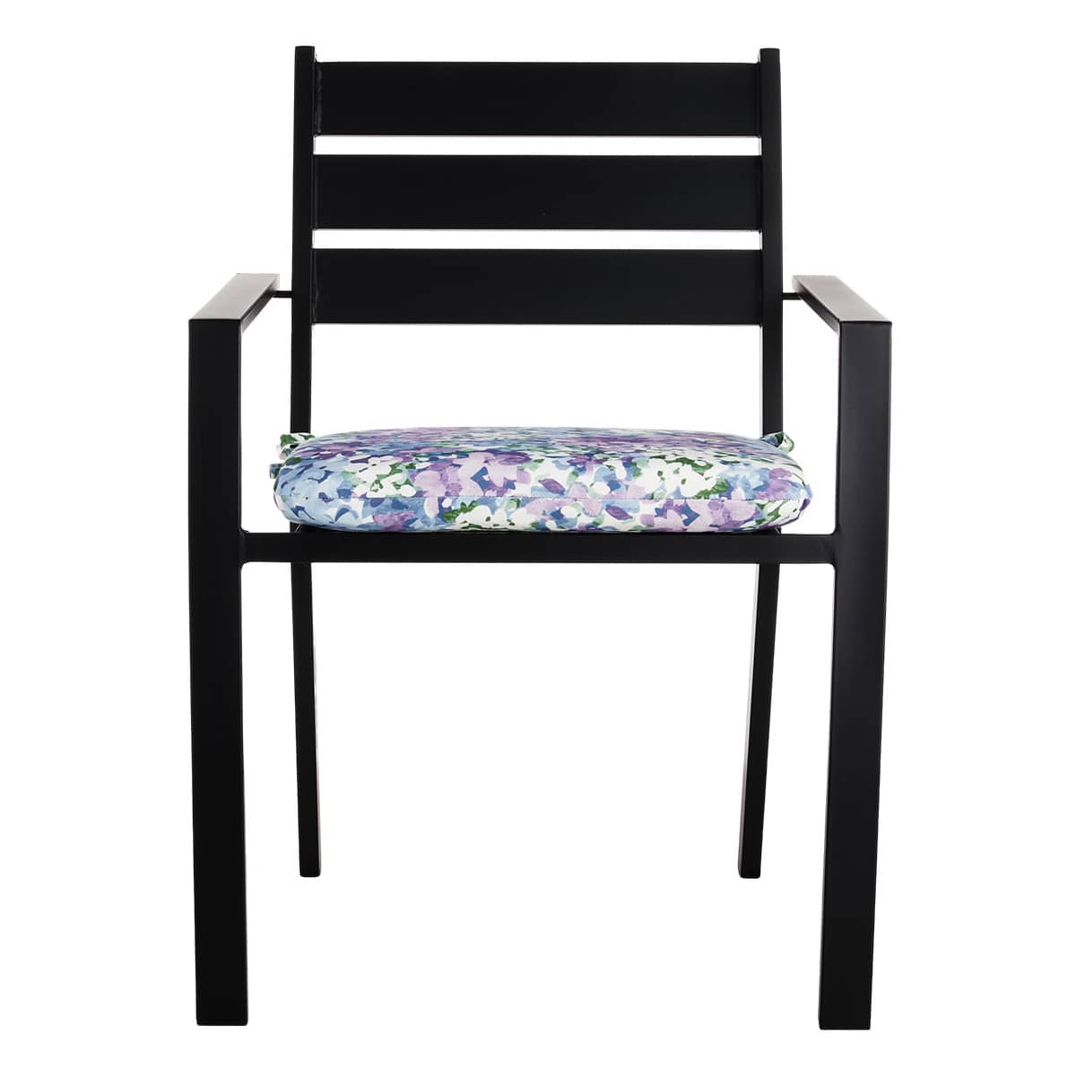Hydrangea Multicolor Outdoor Chair Cushion