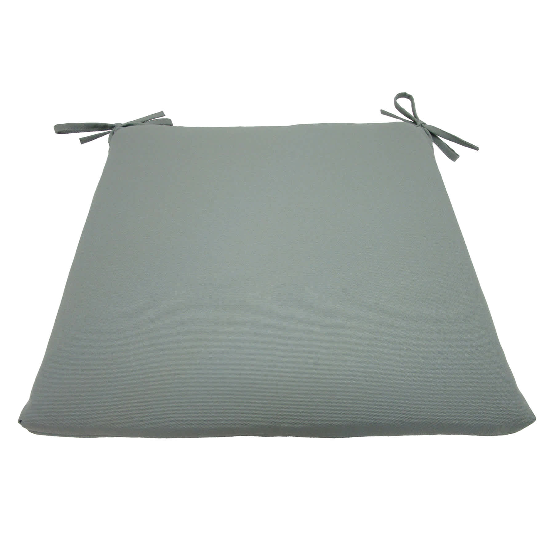 Sage Canvas Outdoor Square Seat Cushion