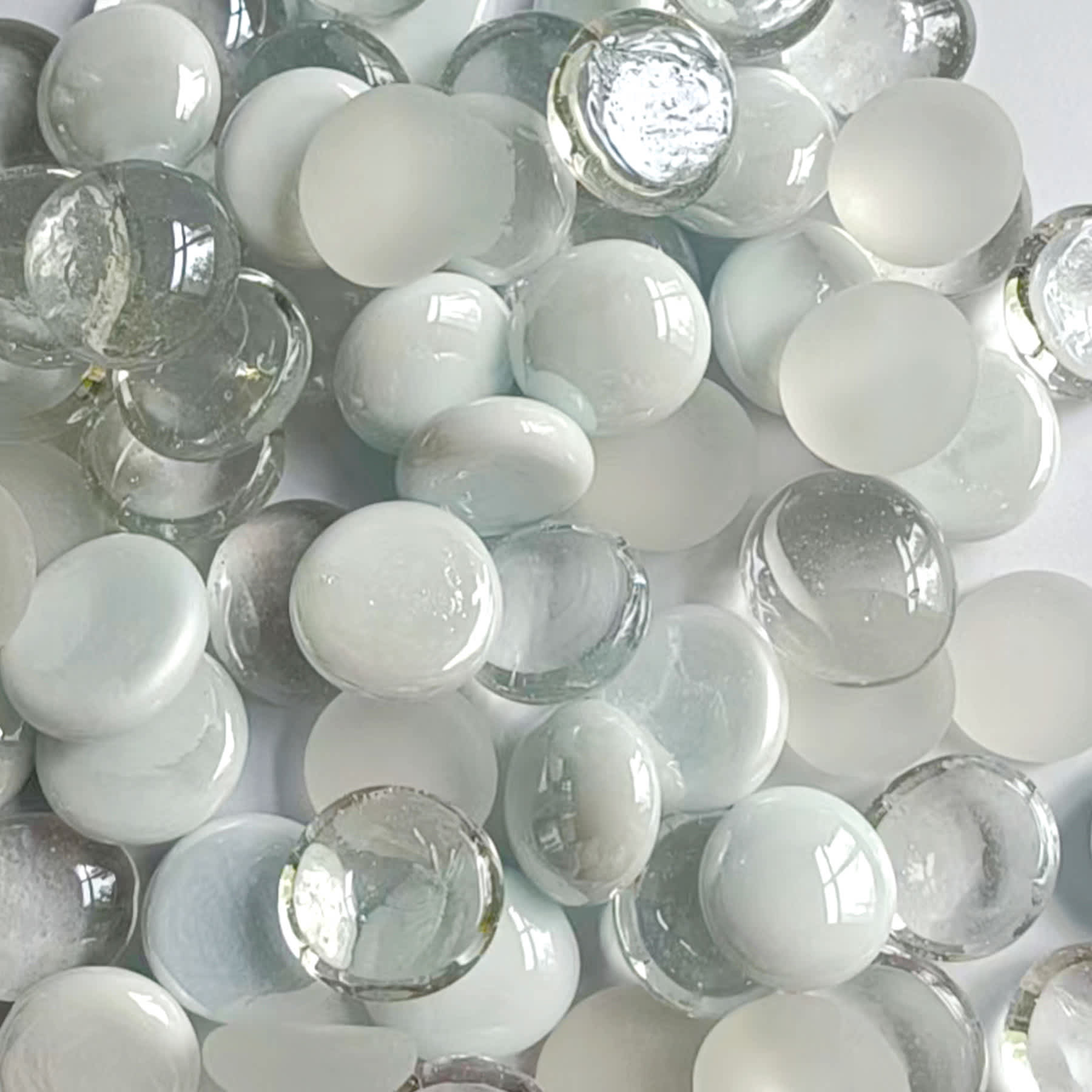 White Glass Gem Filler, 42oz