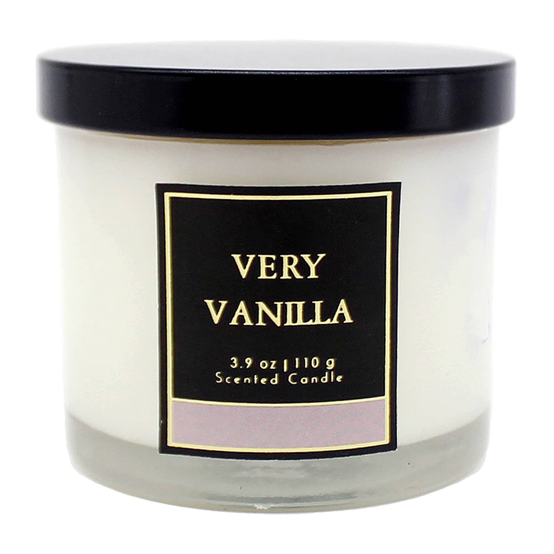 Very Vanilla Scented Jar Candle, 3.9oz